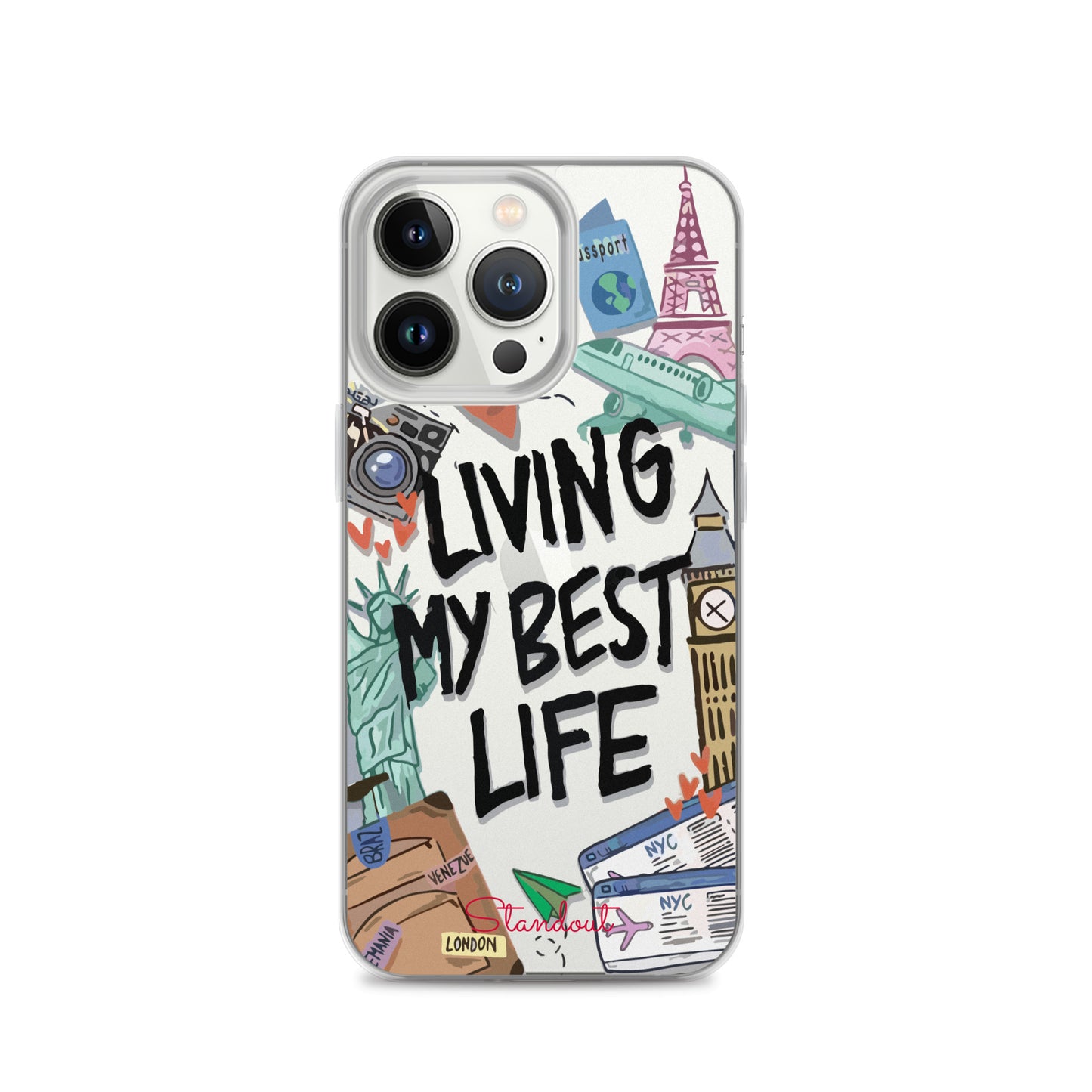 Living my Best Life Clear Case for iPhone® CCI073