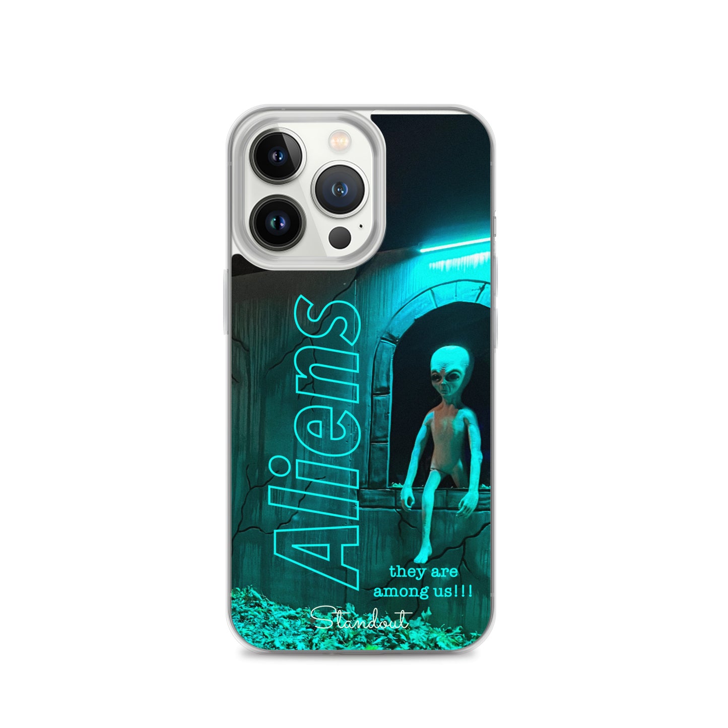 Aliens Clear Case for iPhone® CCI092