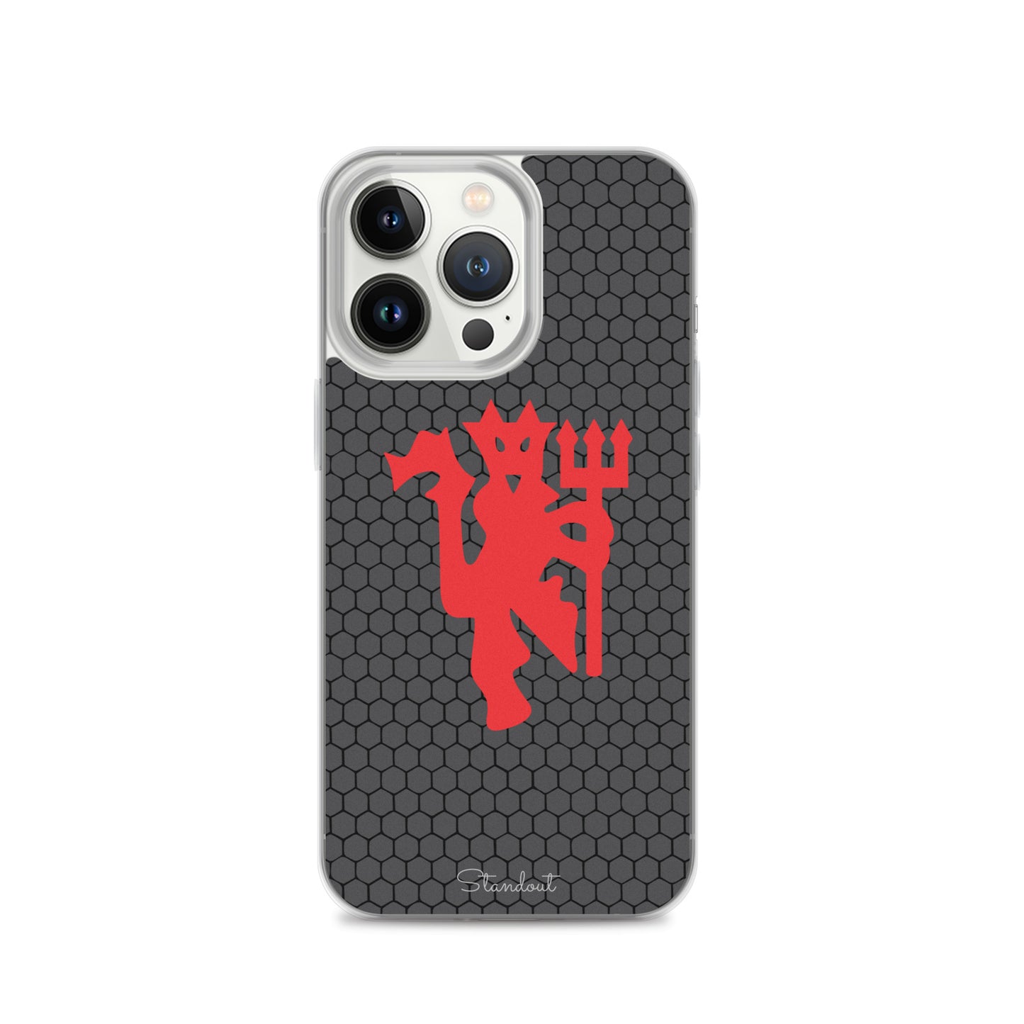 Red Devils Clear Case for iPhone®