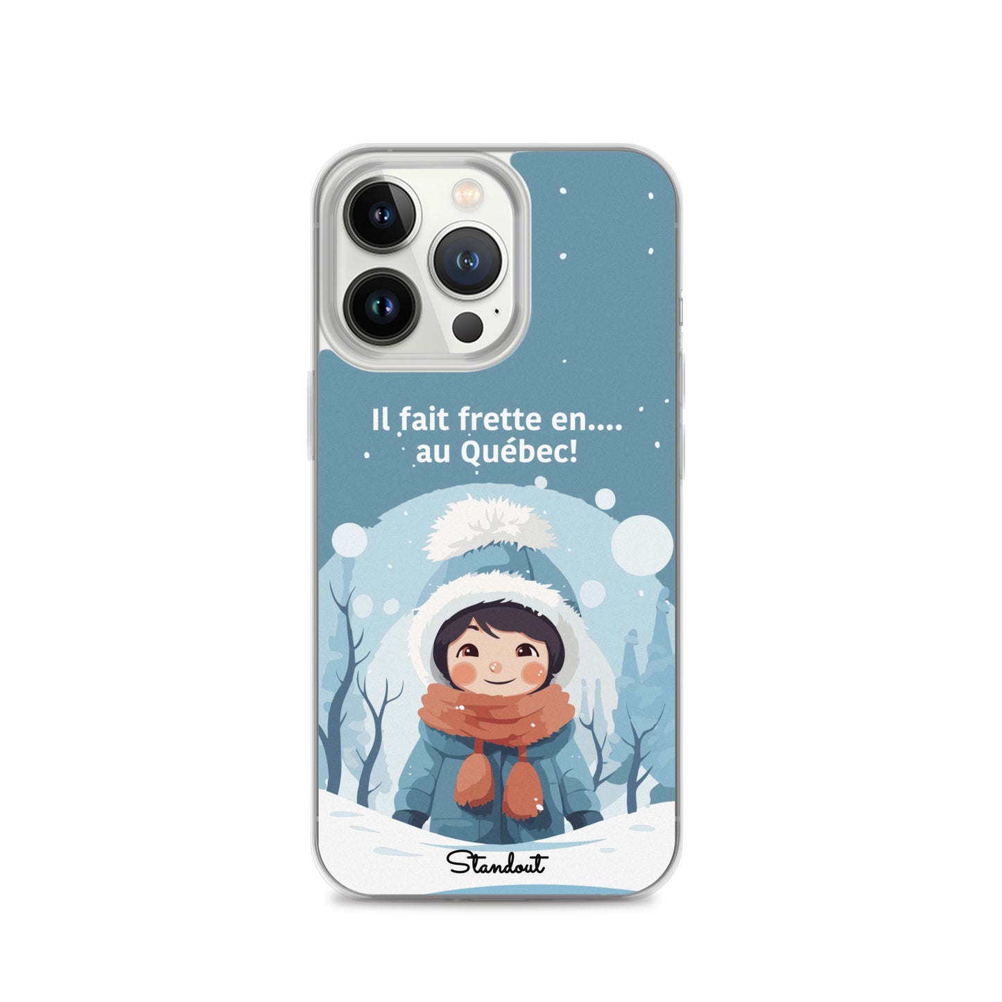 Hiver Québec Clear Case for iPhone®