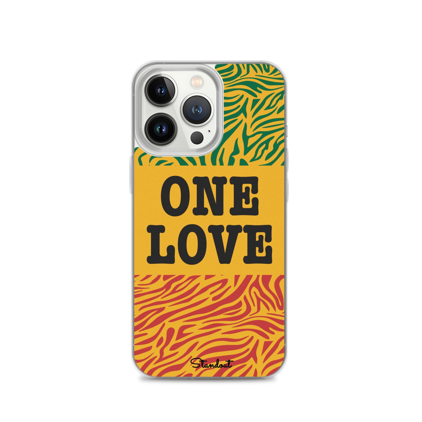 One Love Clear Case for iPhone®