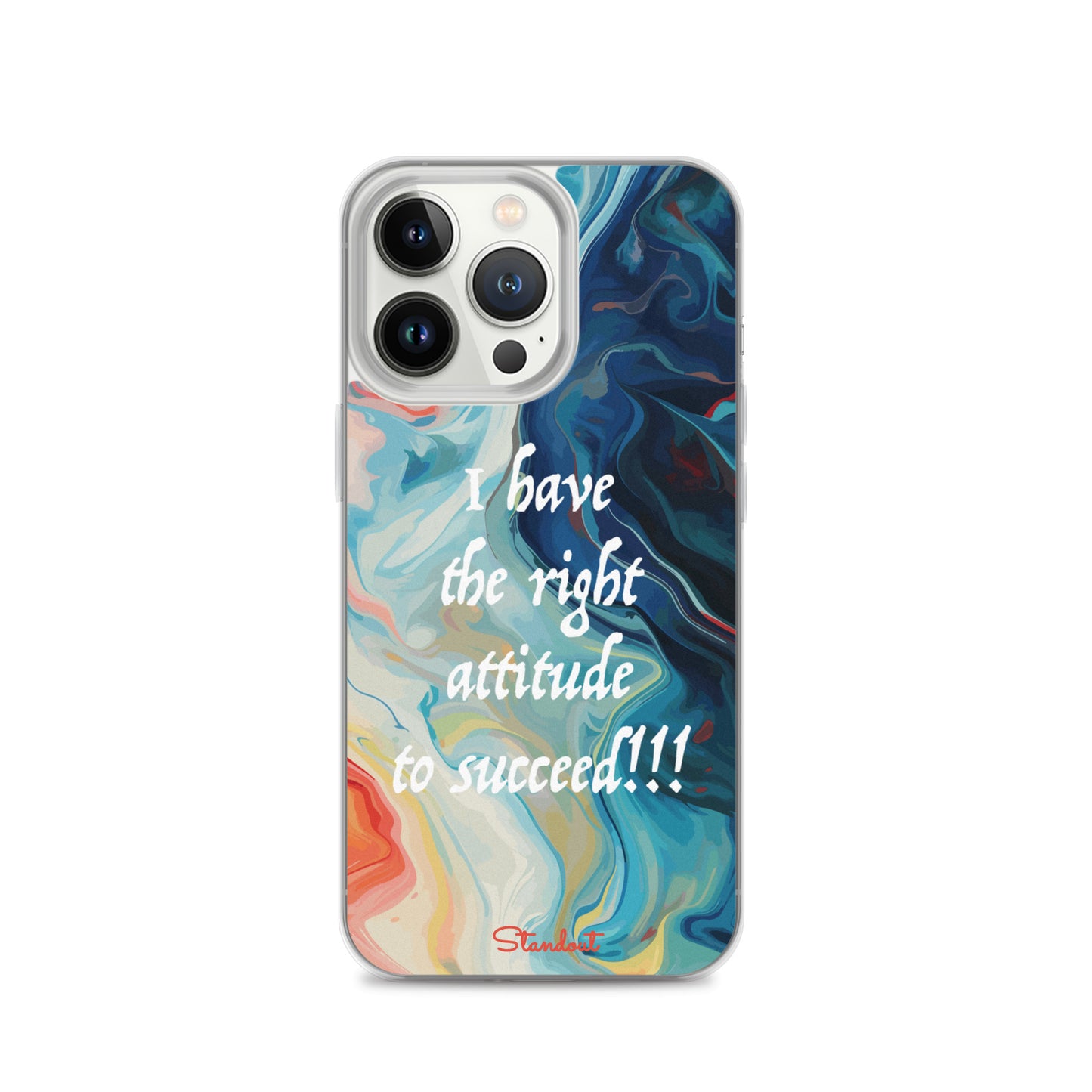 The right attitude Clear Case for iPhone®