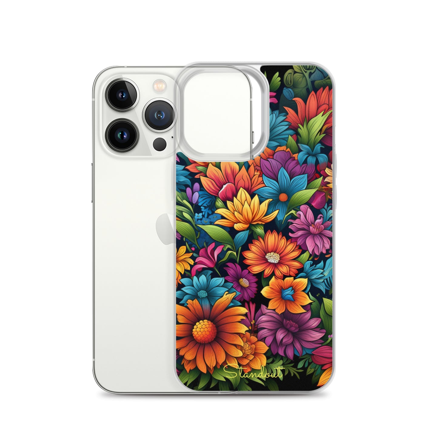 Flowers Multiple Clear Case for iPhone® CCI037