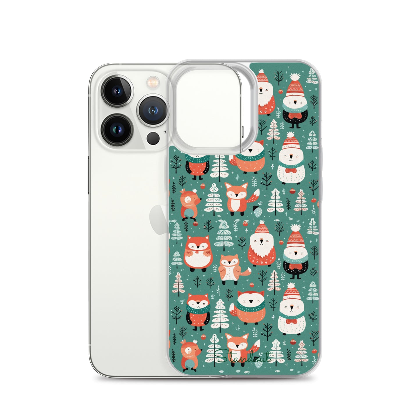 Christmas Spirit Clear Case for iPhone® CCI046