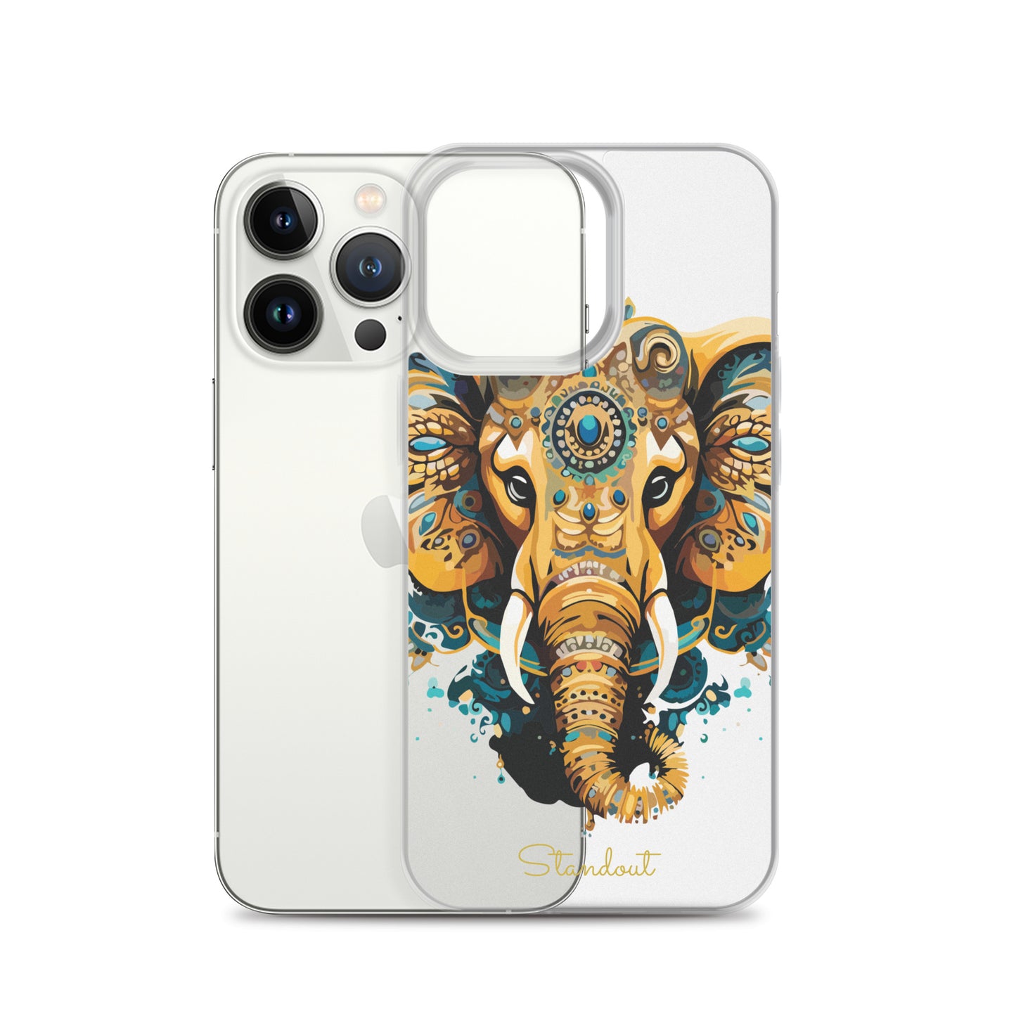 Beautiful Elephant Clear Case for iPhone® CCI077