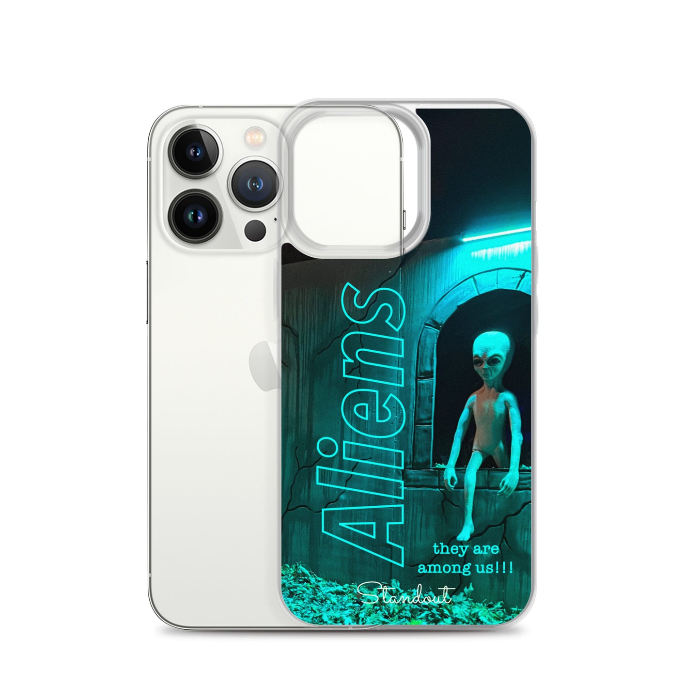 Aliens Clear Case for iPhone® CCI092