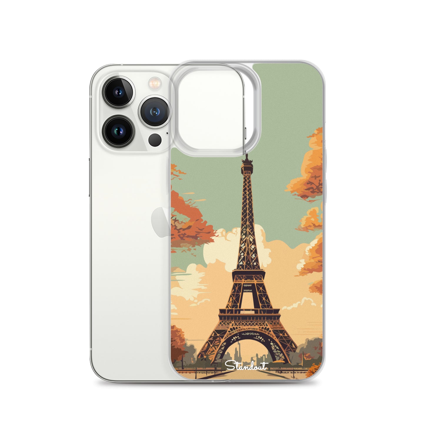 Eiffel Tower Clear Case for iPhone®