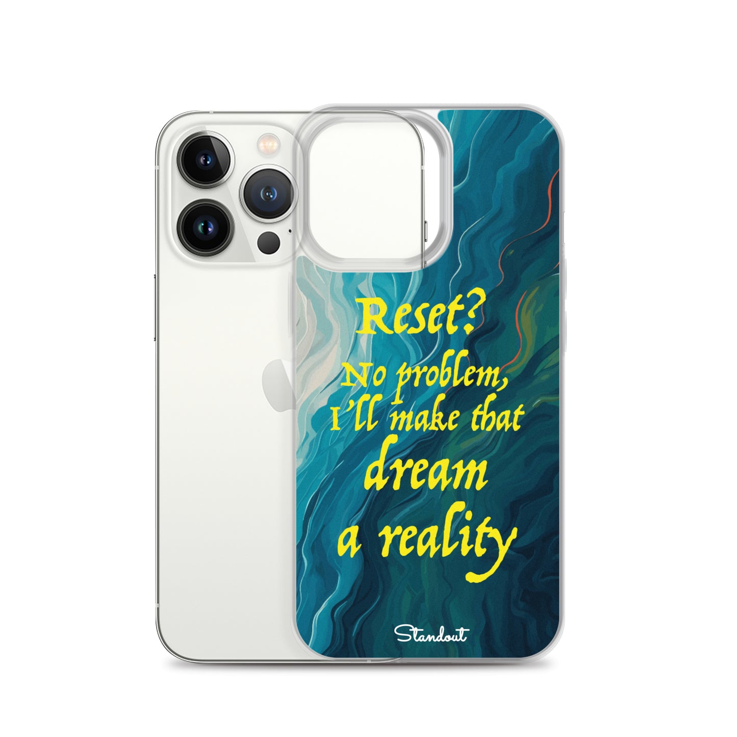 Reset in Life Clear Case for iPhone®