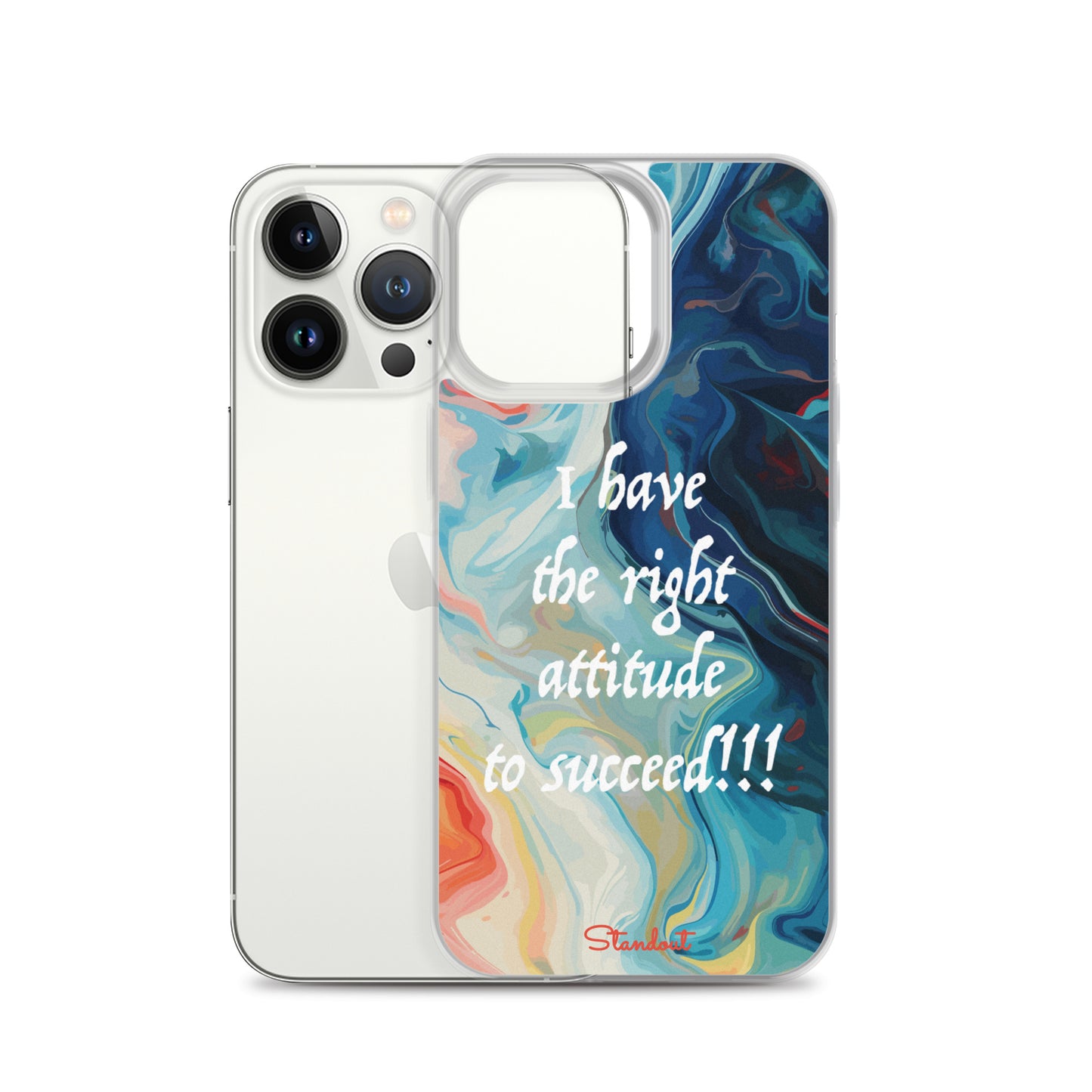 The right attitude Clear Case for iPhone®