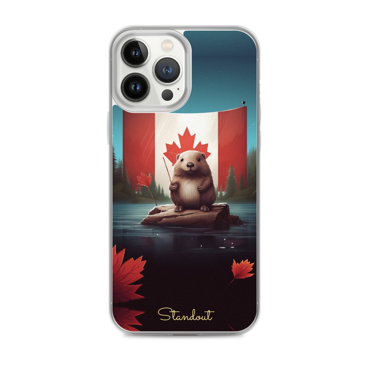 Beaver Canada Clear Case for iPhone® CCI007