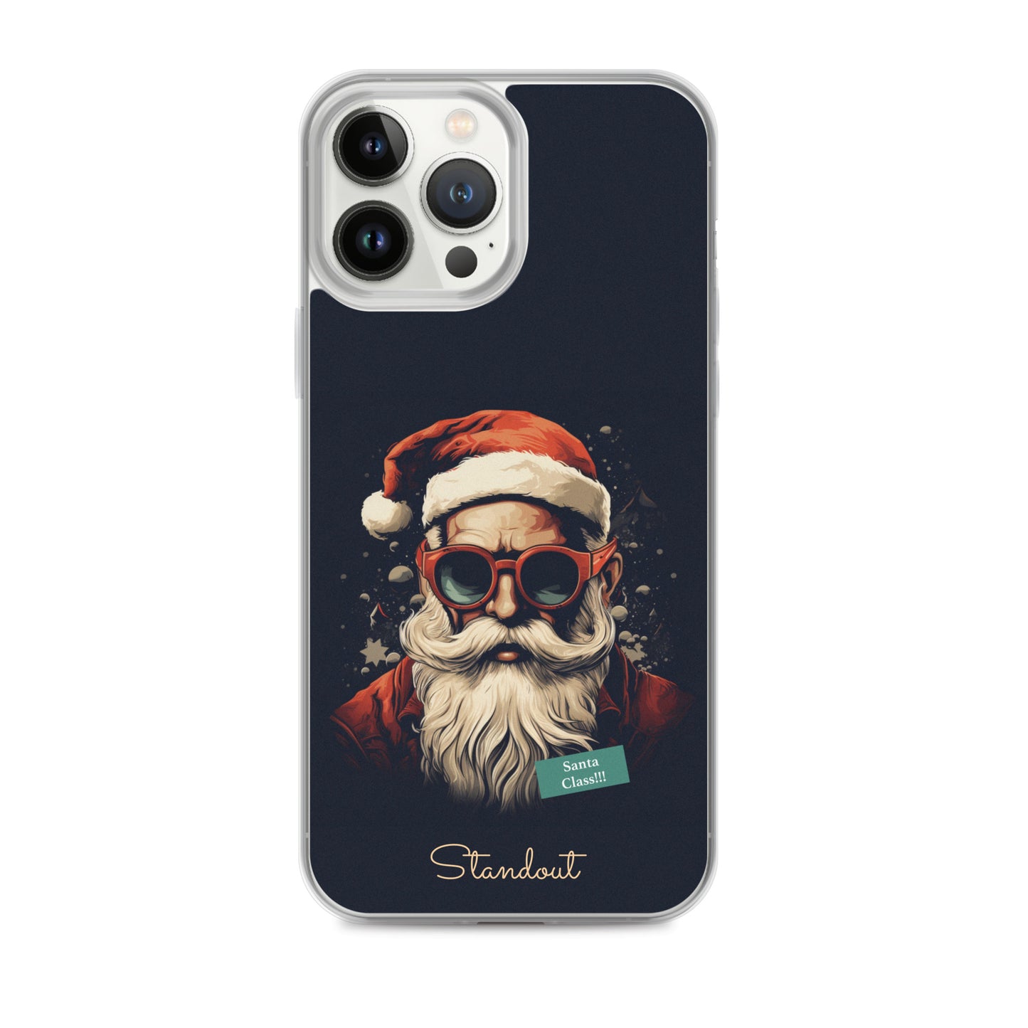 Santa Class Clear Case for iPhone® CCI025