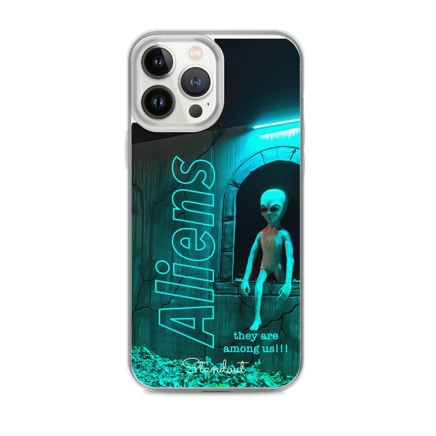 Aliens Clear Case for iPhone® CCI092