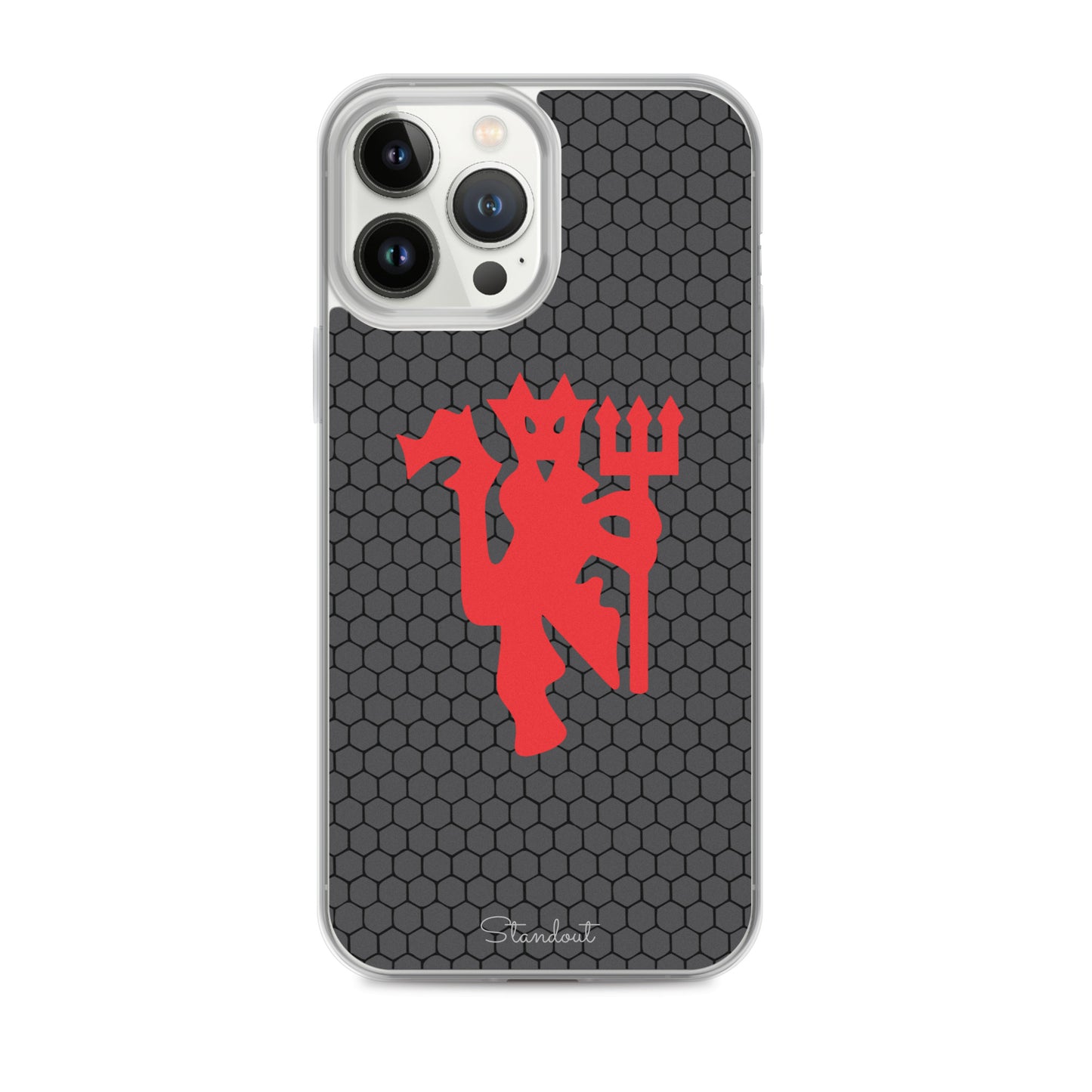 Red Devils Clear Case for iPhone®