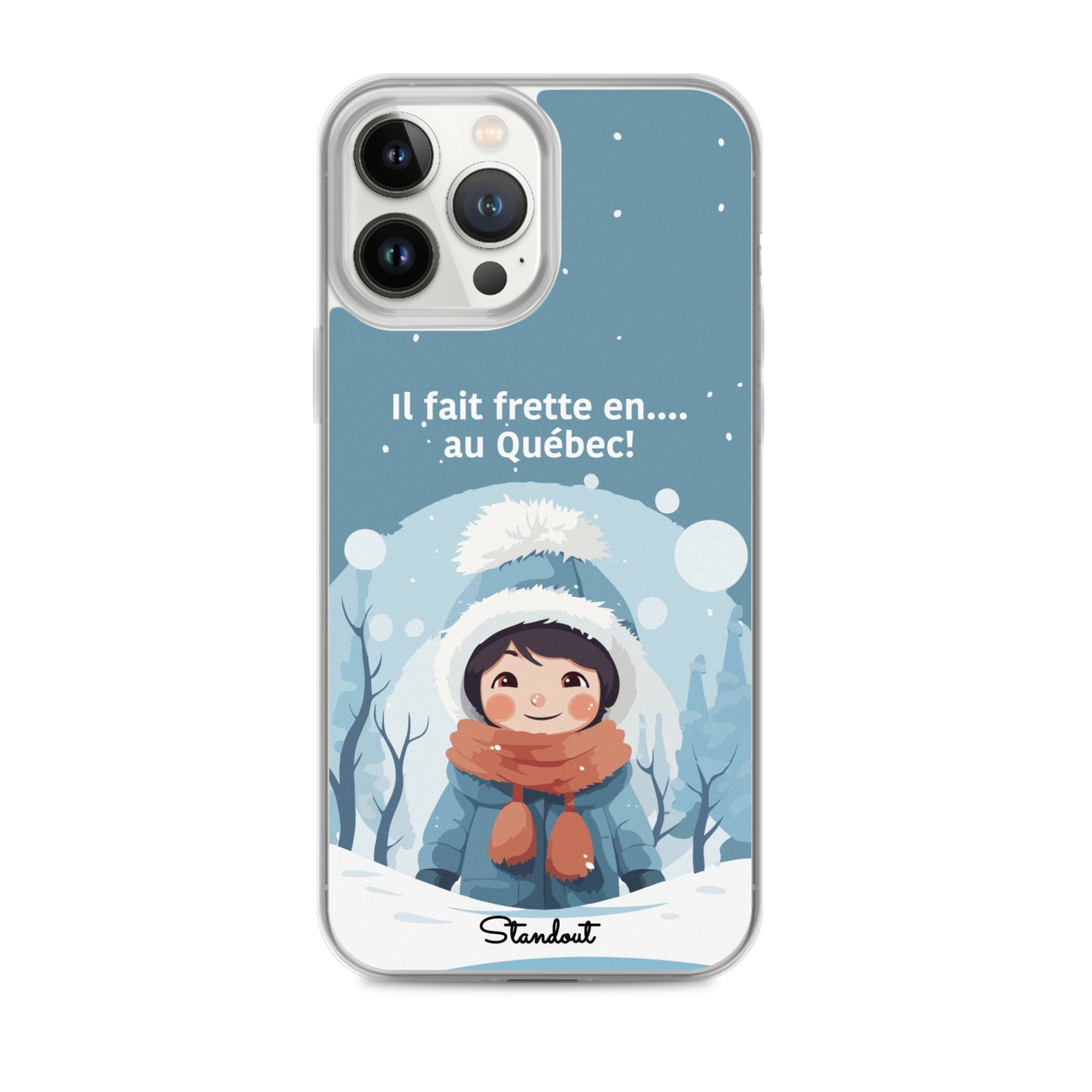 Hiver Québec Clear Case for iPhone®