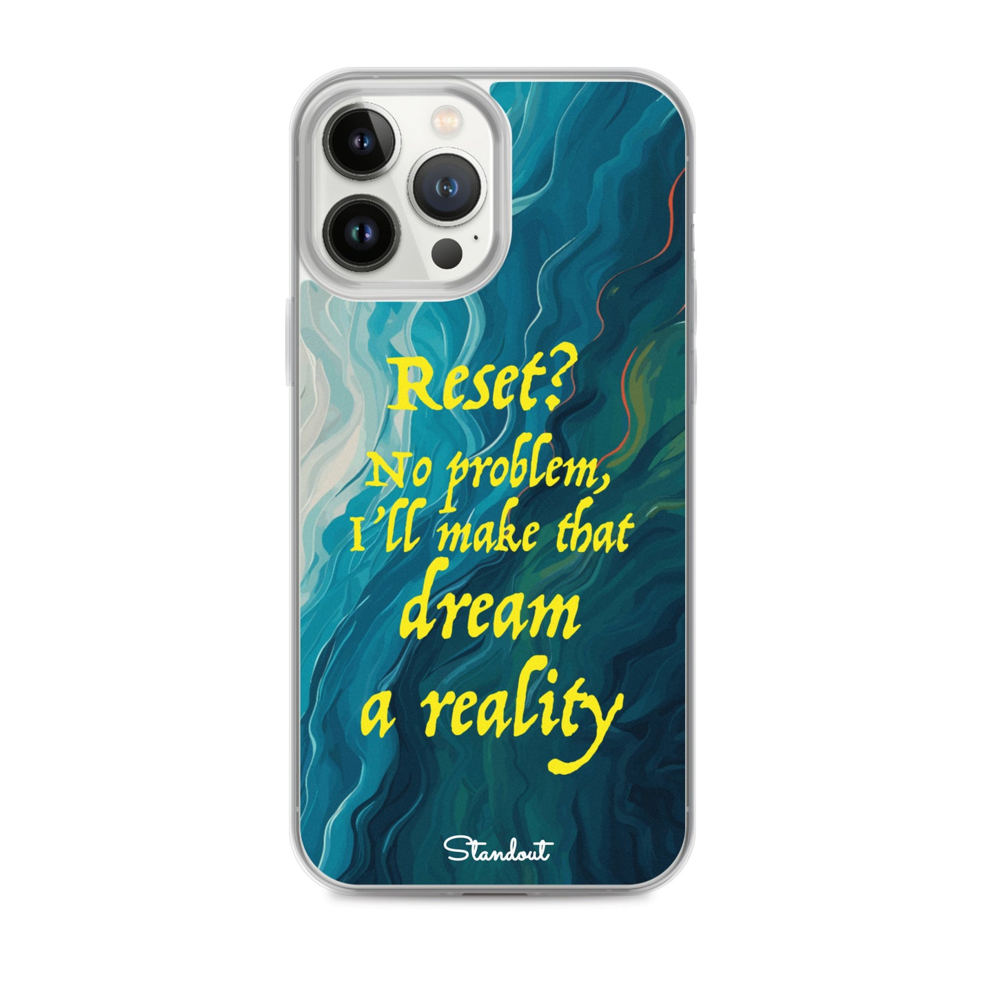 Reset in Life Clear Case for iPhone®