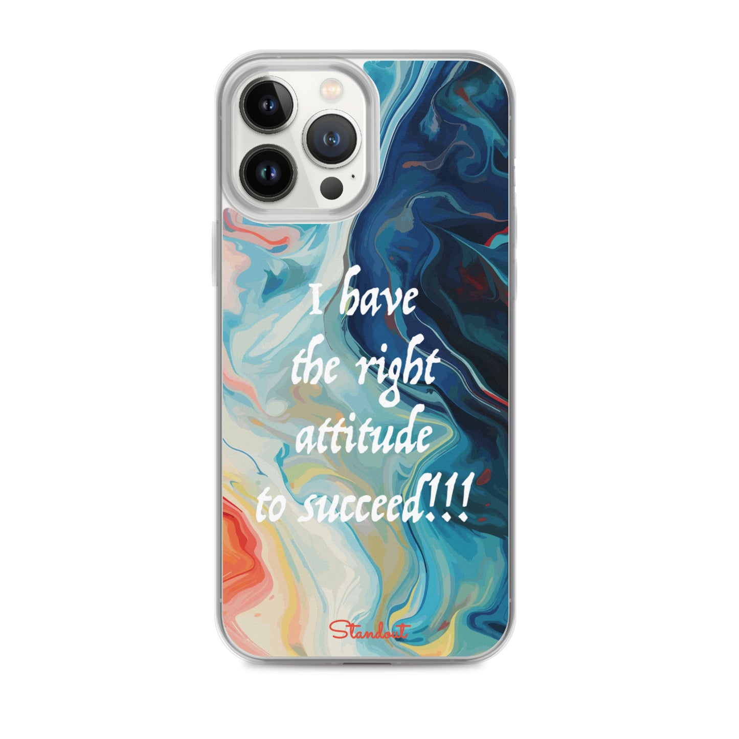 The right attitude Clear Case for iPhone®