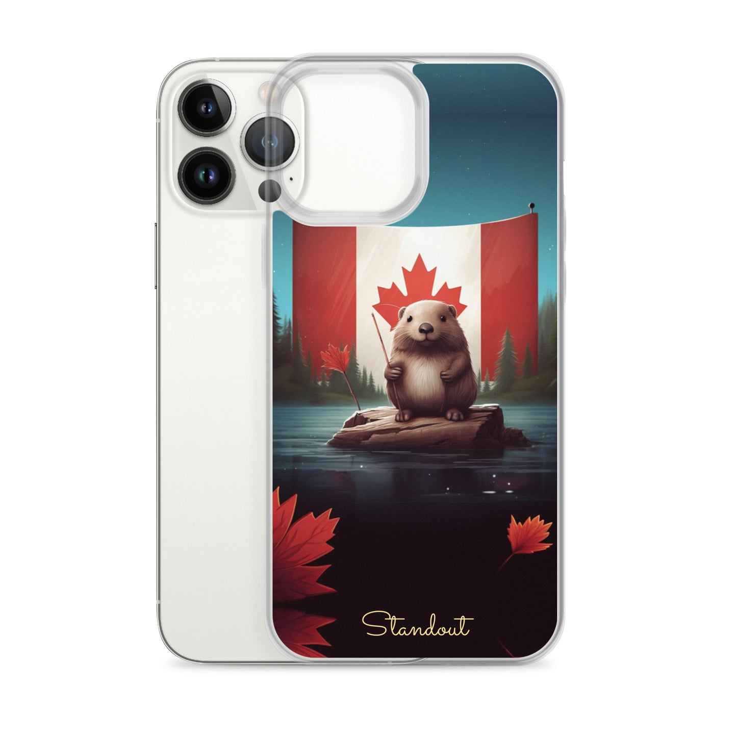 Beaver Canada Clear Case for iPhone® CCI007