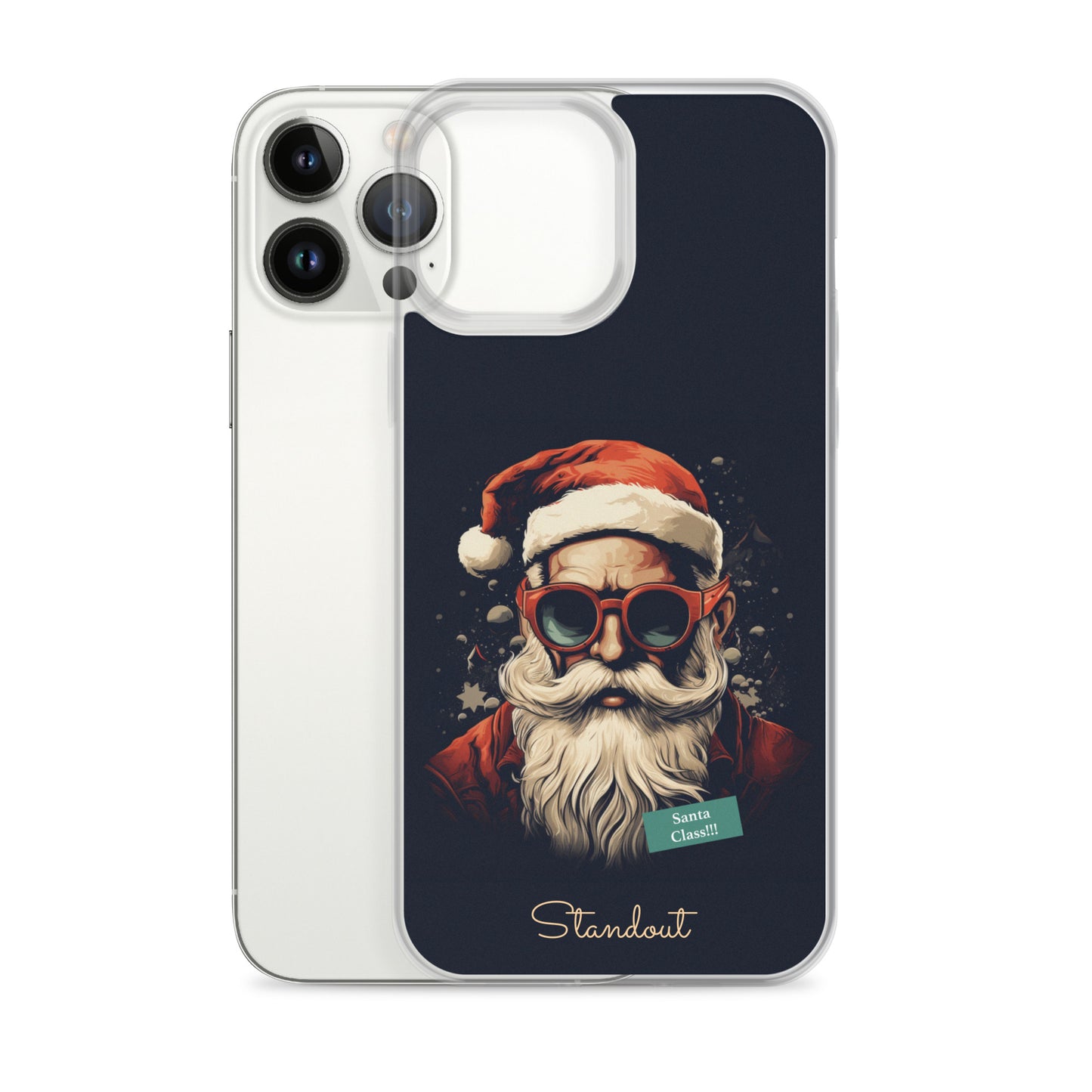 Santa Class Clear Case for iPhone® CCI025