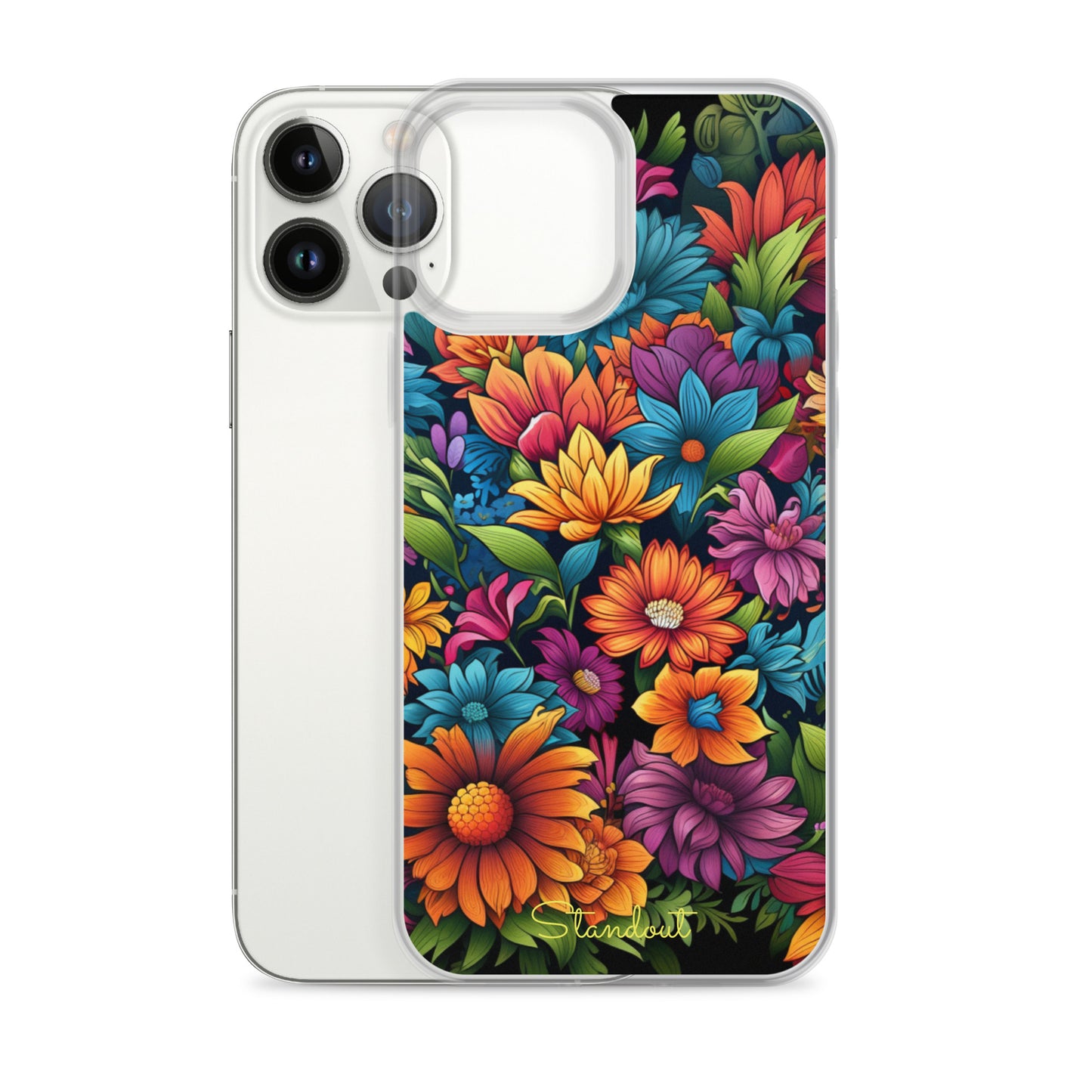 Flowers Multiple Clear Case for iPhone® CCI037