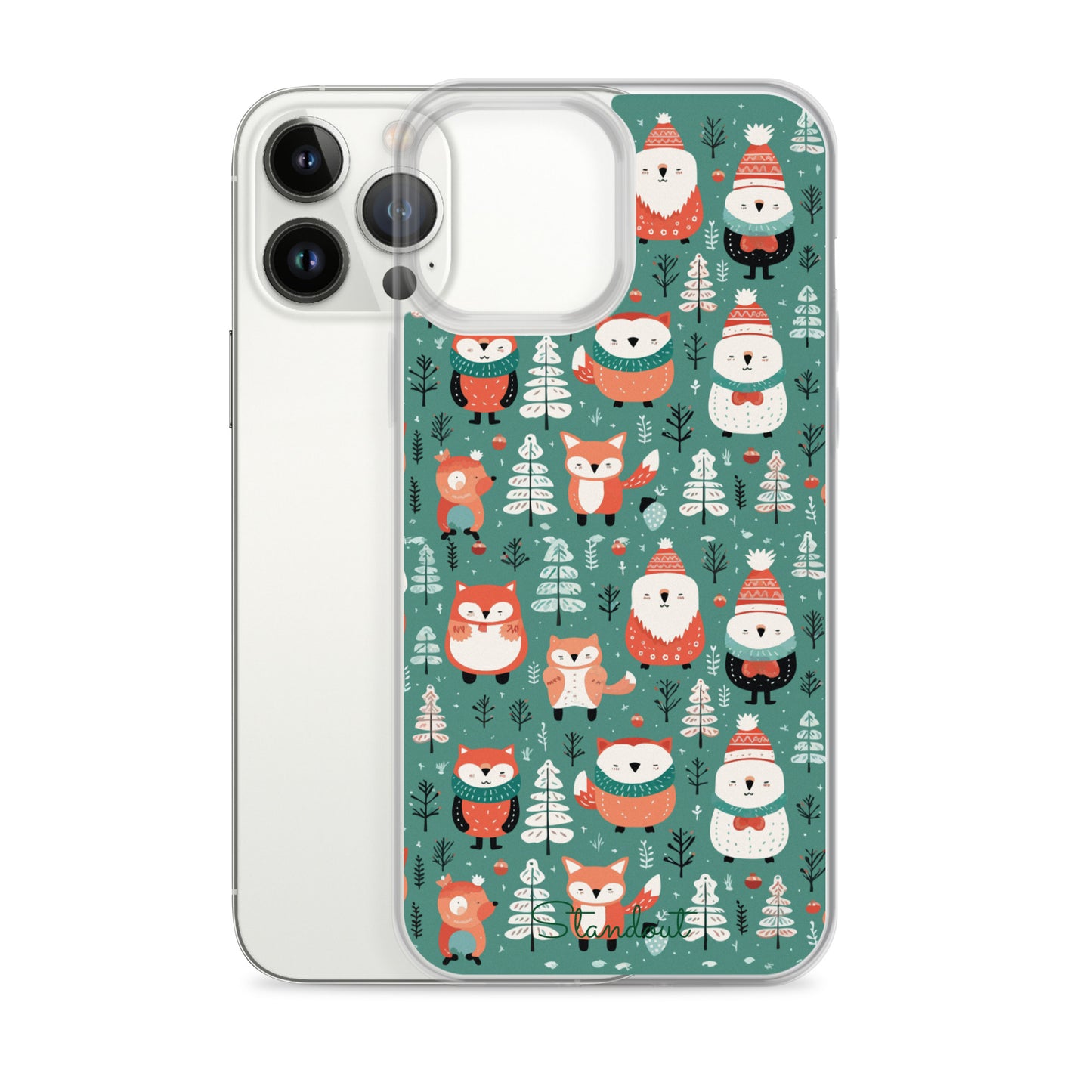 Christmas Spirit Clear Case for iPhone® CCI046