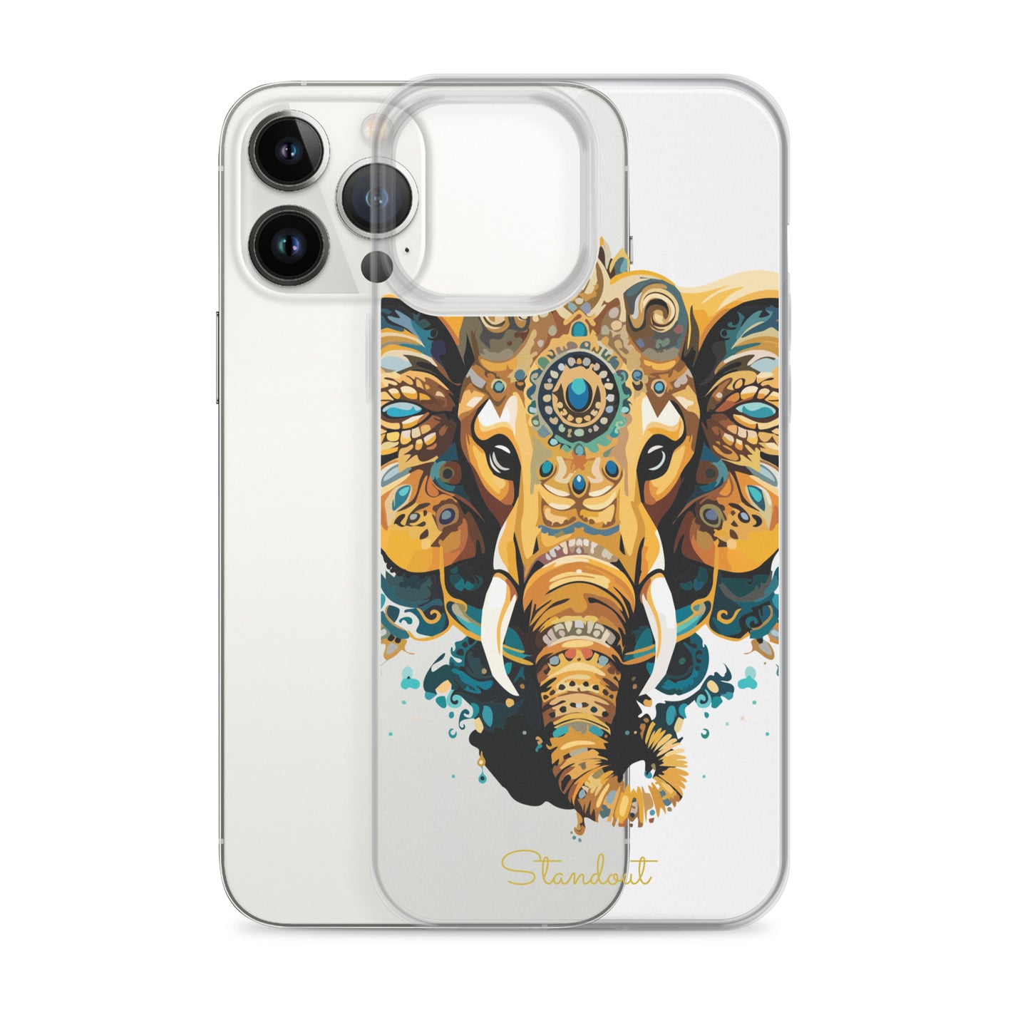 Beautiful Elephant Clear Case for iPhone® CCI077