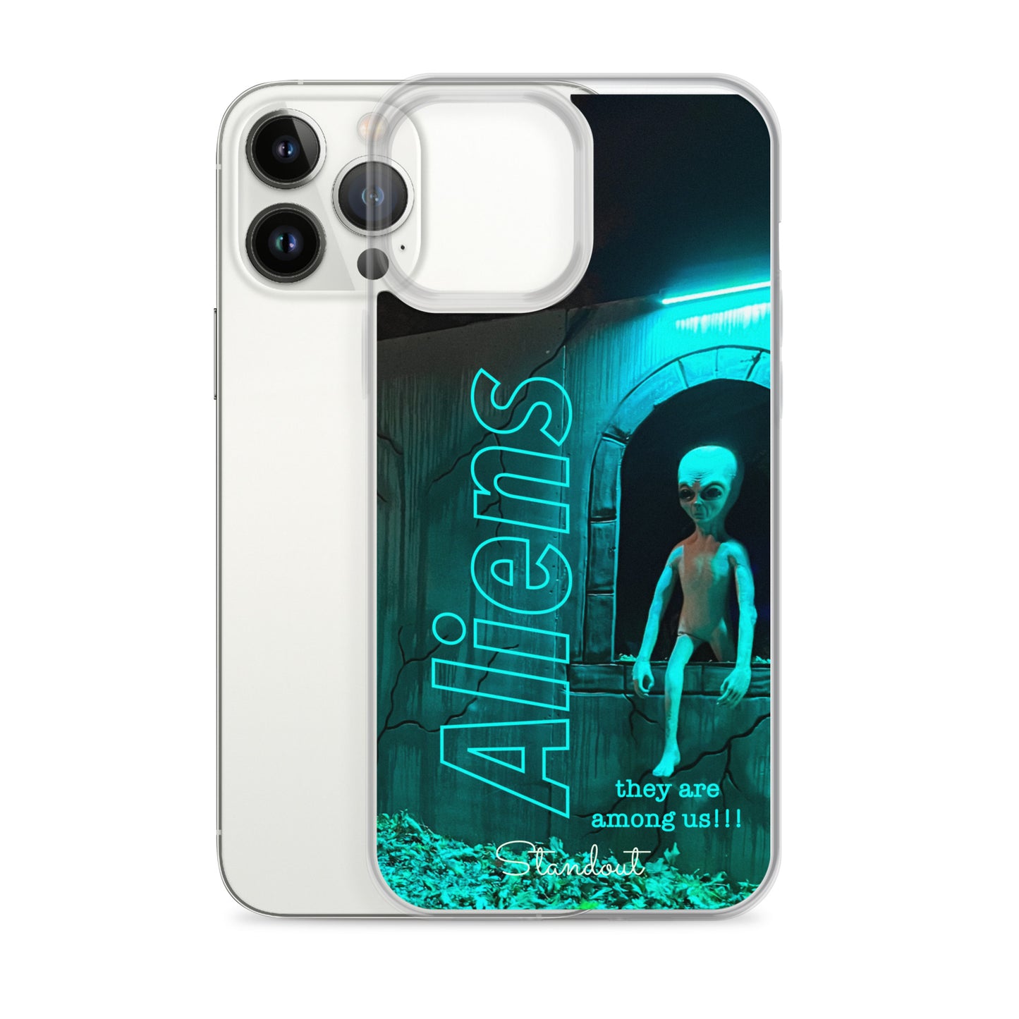 Aliens Clear Case for iPhone® CCI092