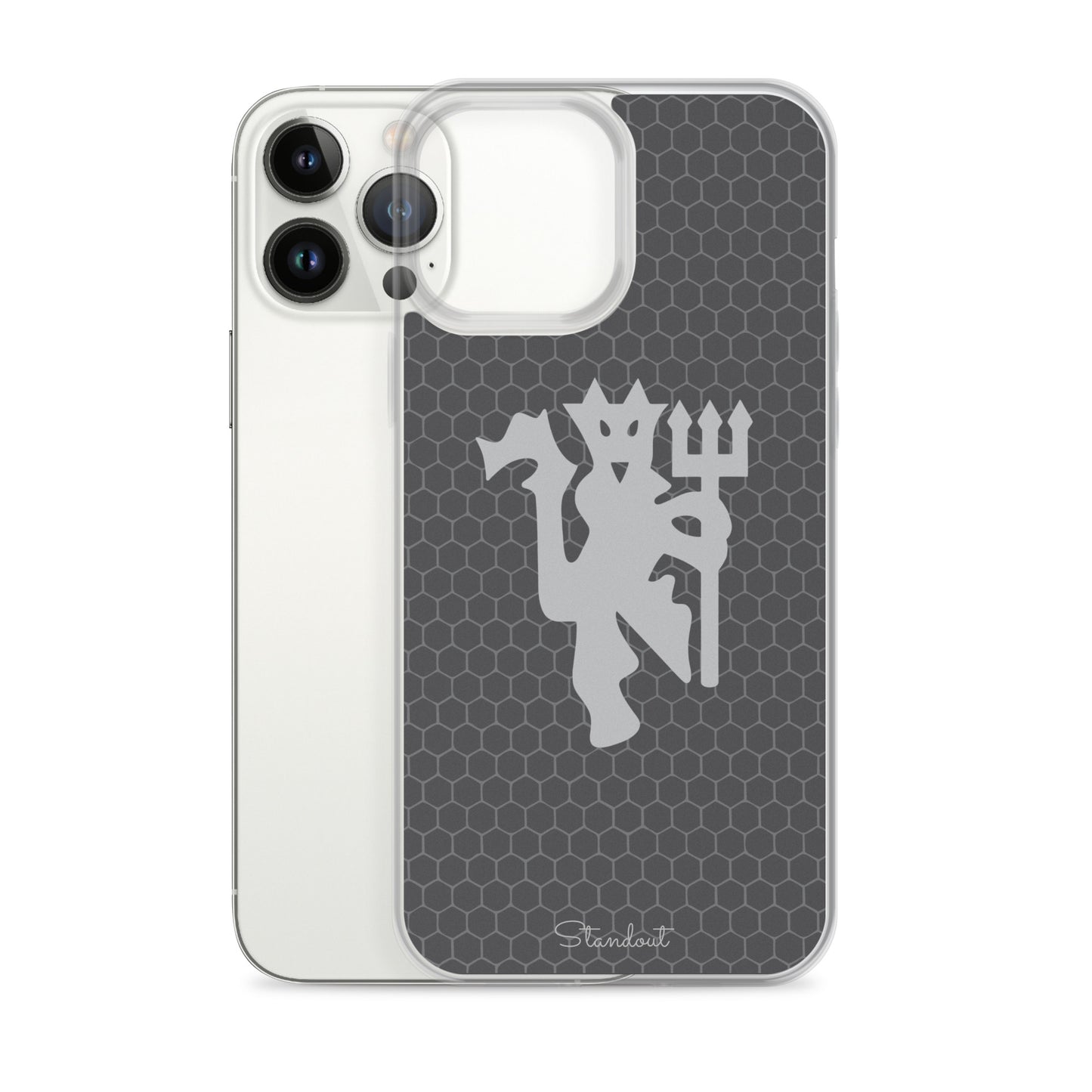 Red Devils Clear Case for iPhone®