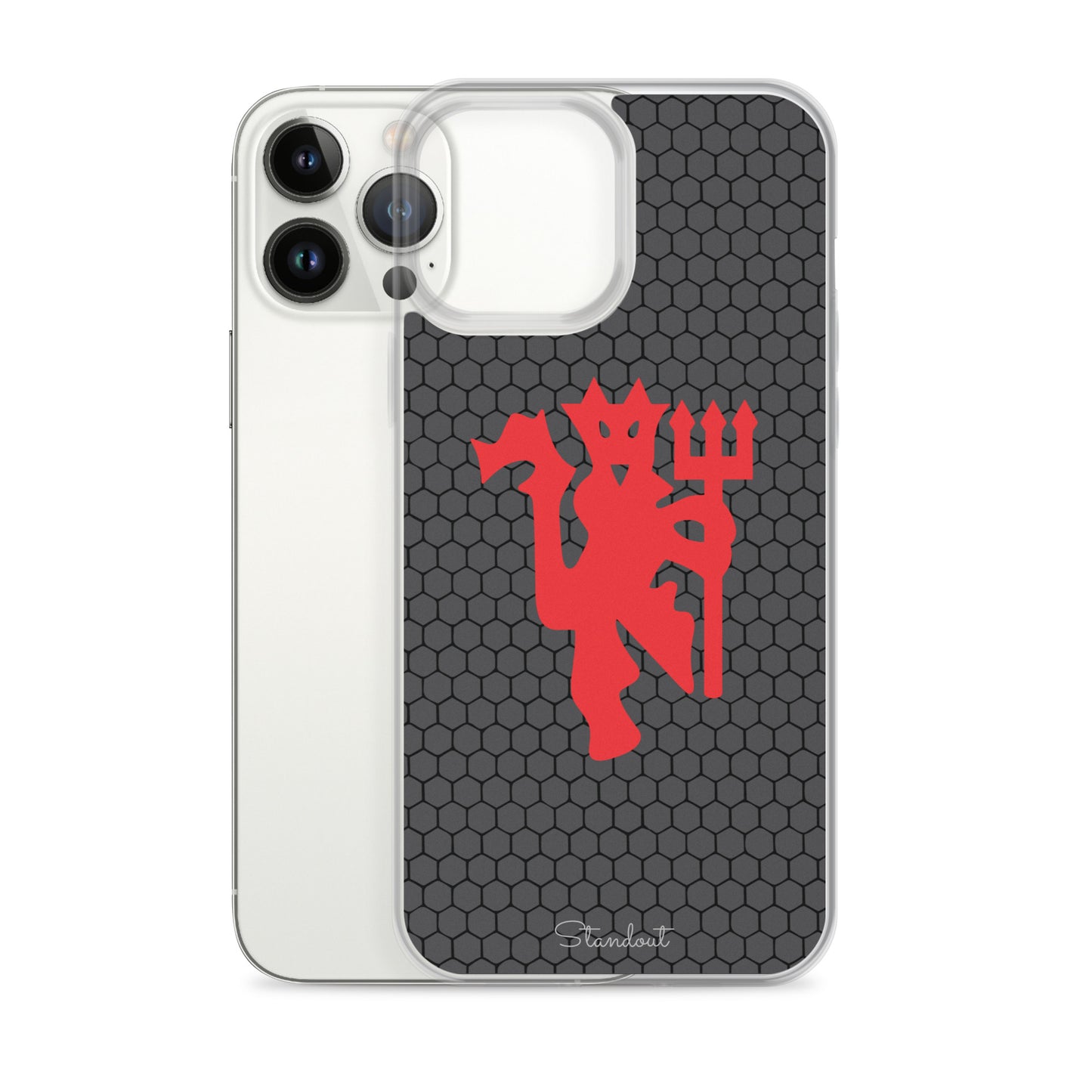 Red Devils Clear Case for iPhone®