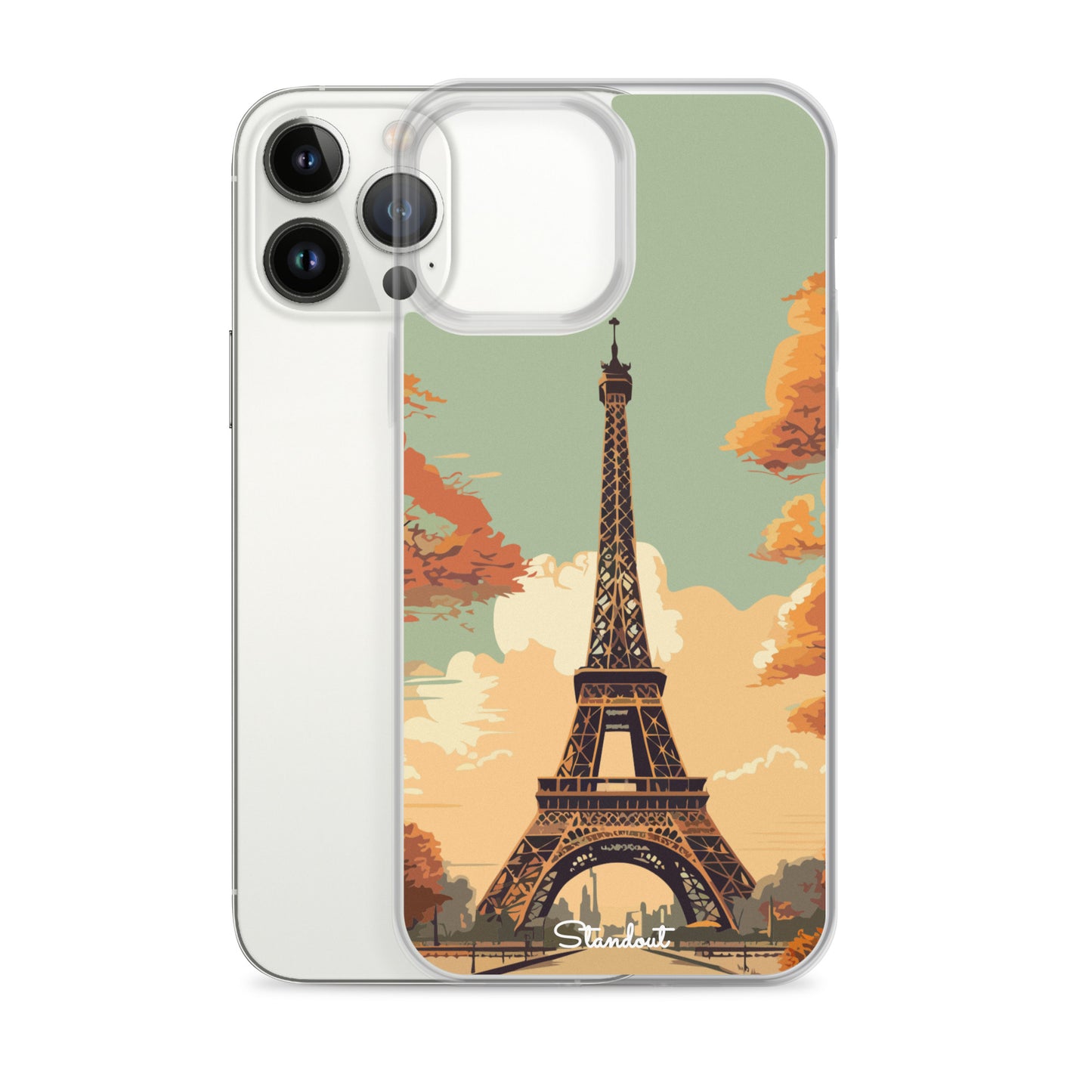 Eiffel Tower Clear Case for iPhone®