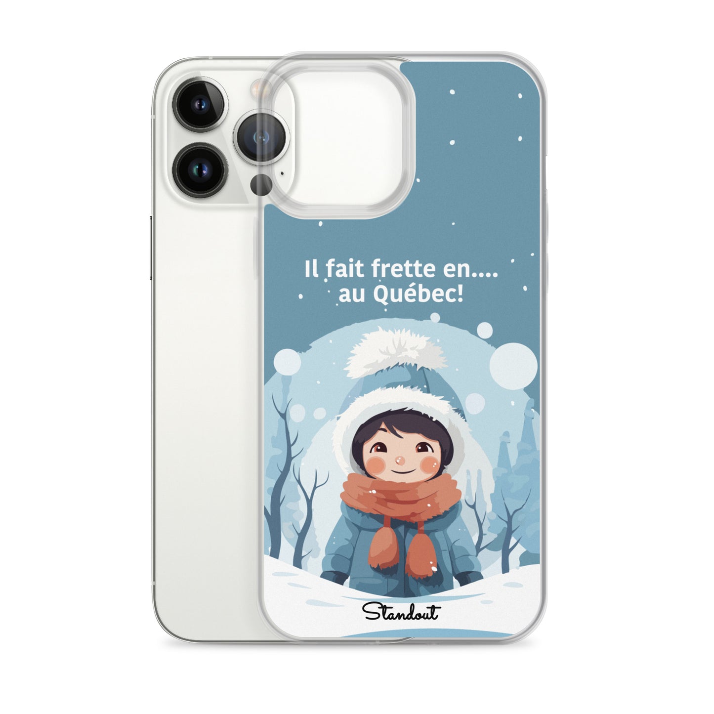 Hiver Québec Clear Case for iPhone®