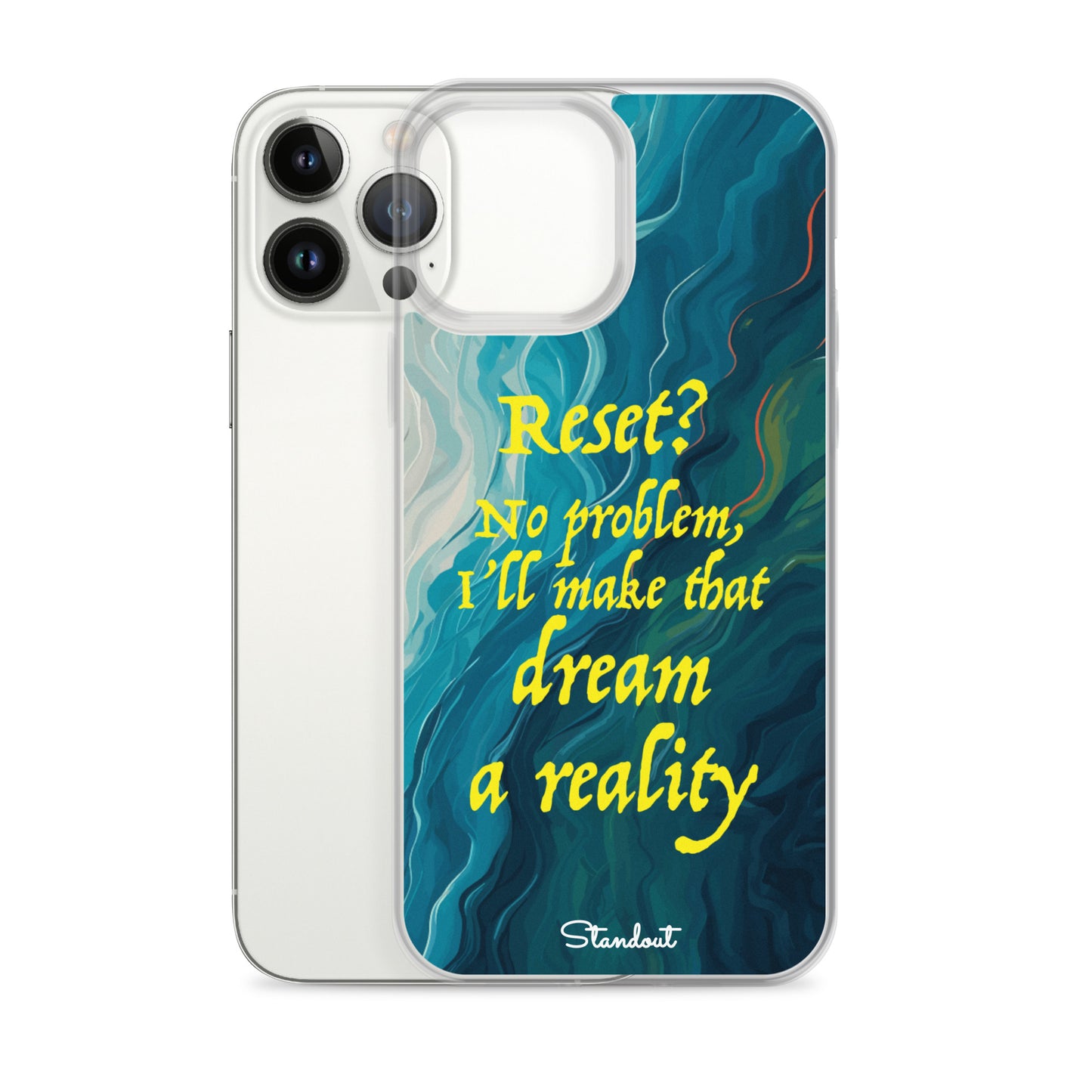 Reset in Life Clear Case for iPhone®