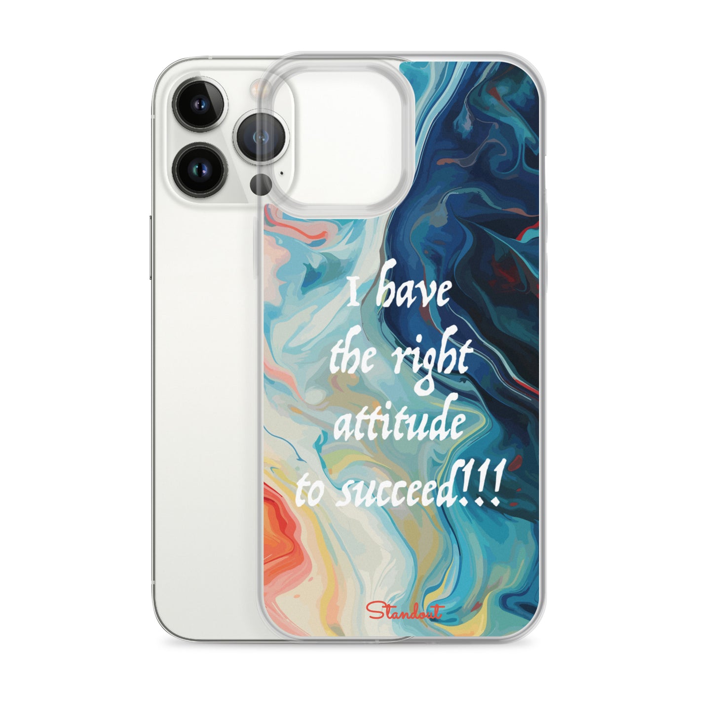 The right attitude Clear Case for iPhone®