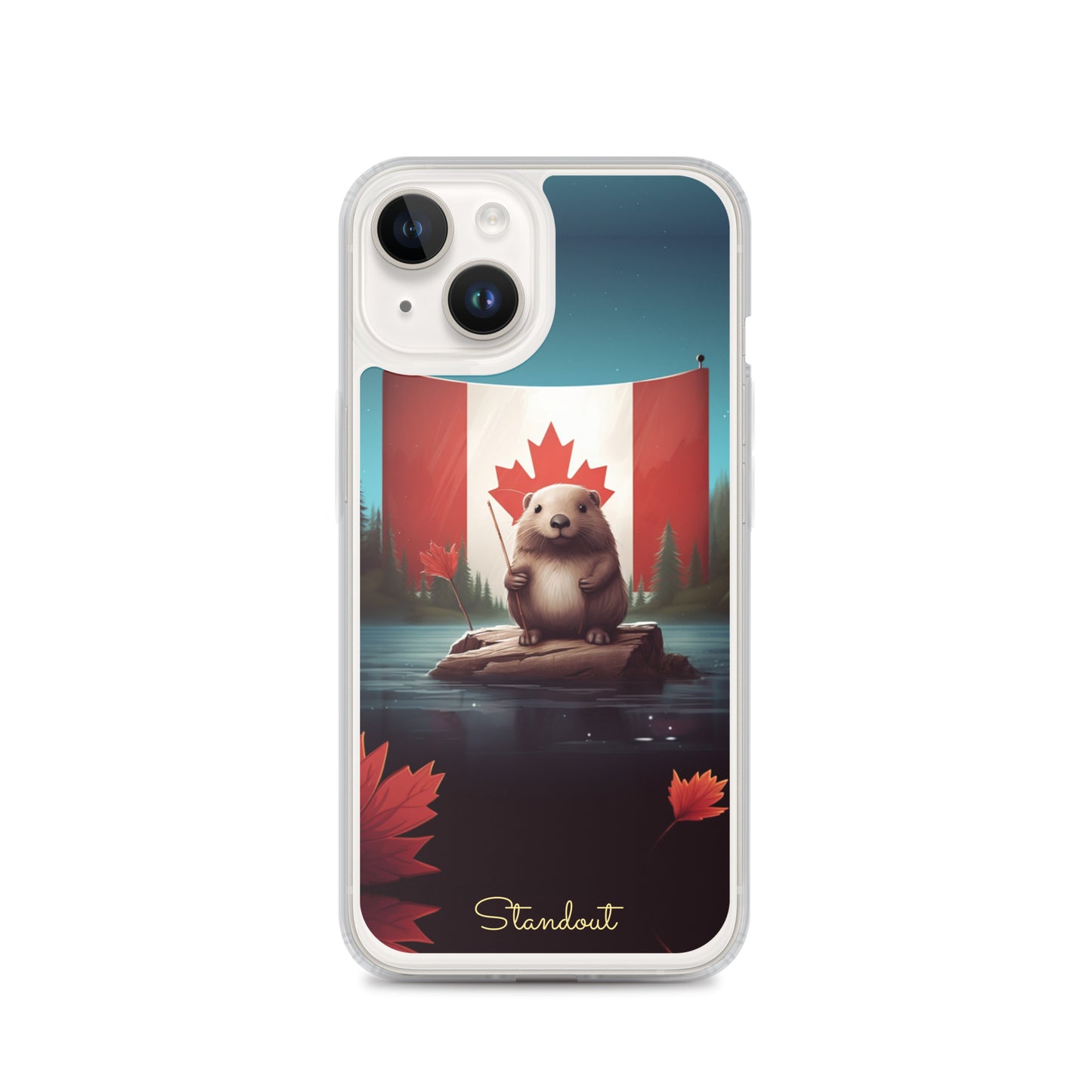 Beaver Canada Clear Case for iPhone® CCI007