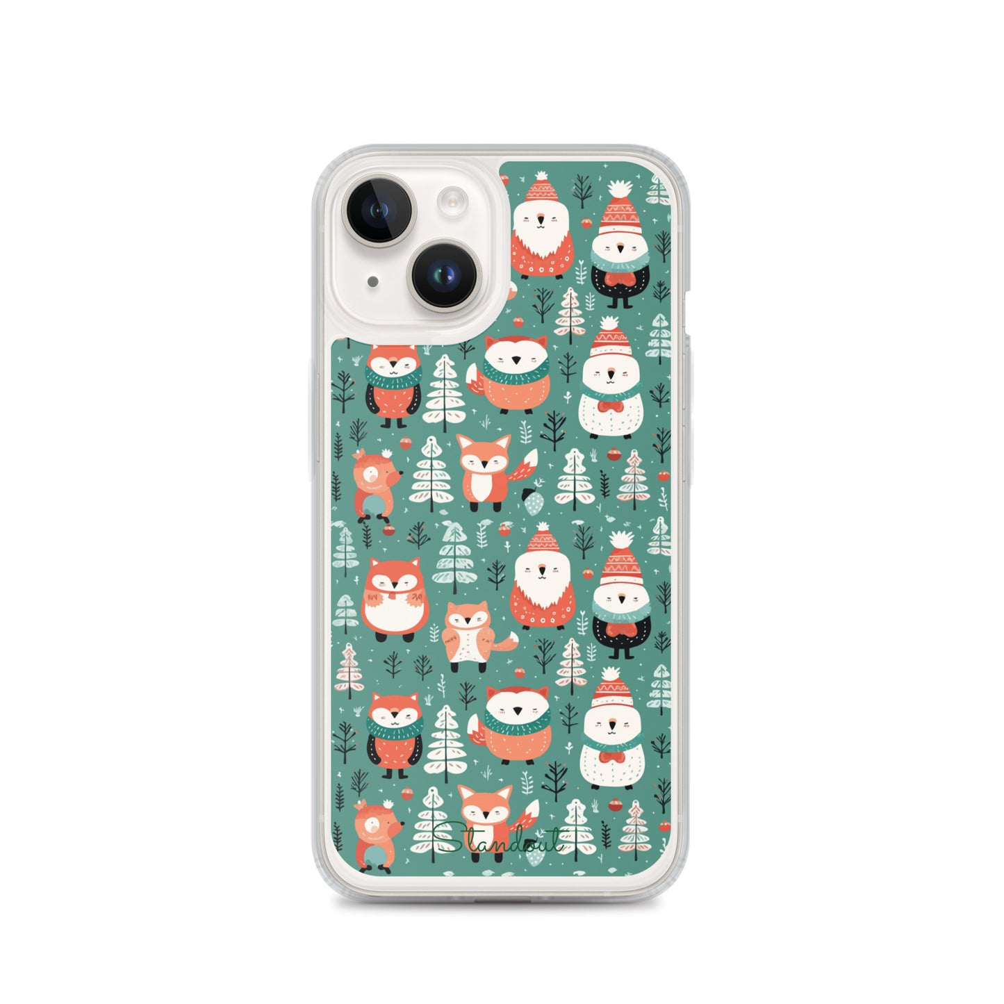 Christmas Spirit Clear Case for iPhone® CCI046