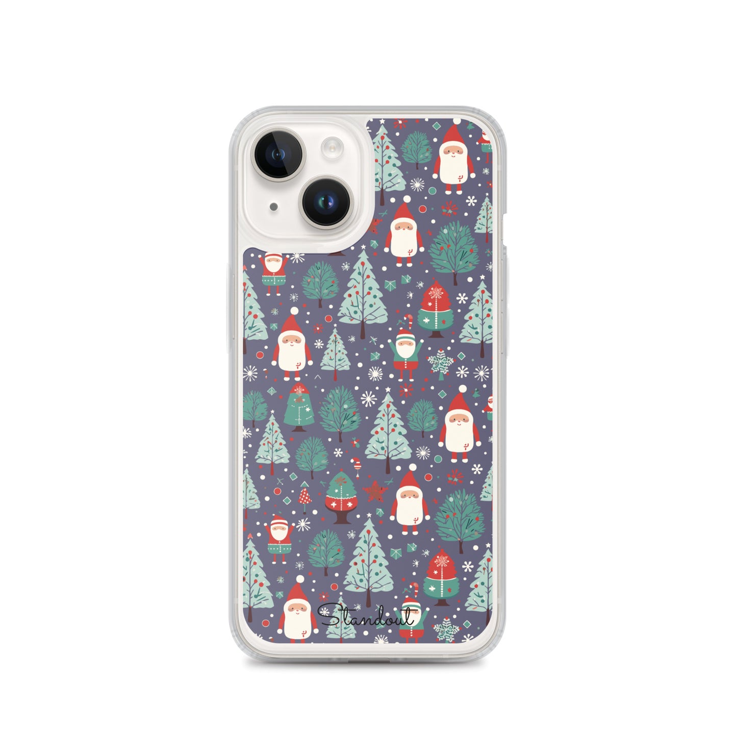 Christmas Spirit Clear Case for iPhone® CCI070