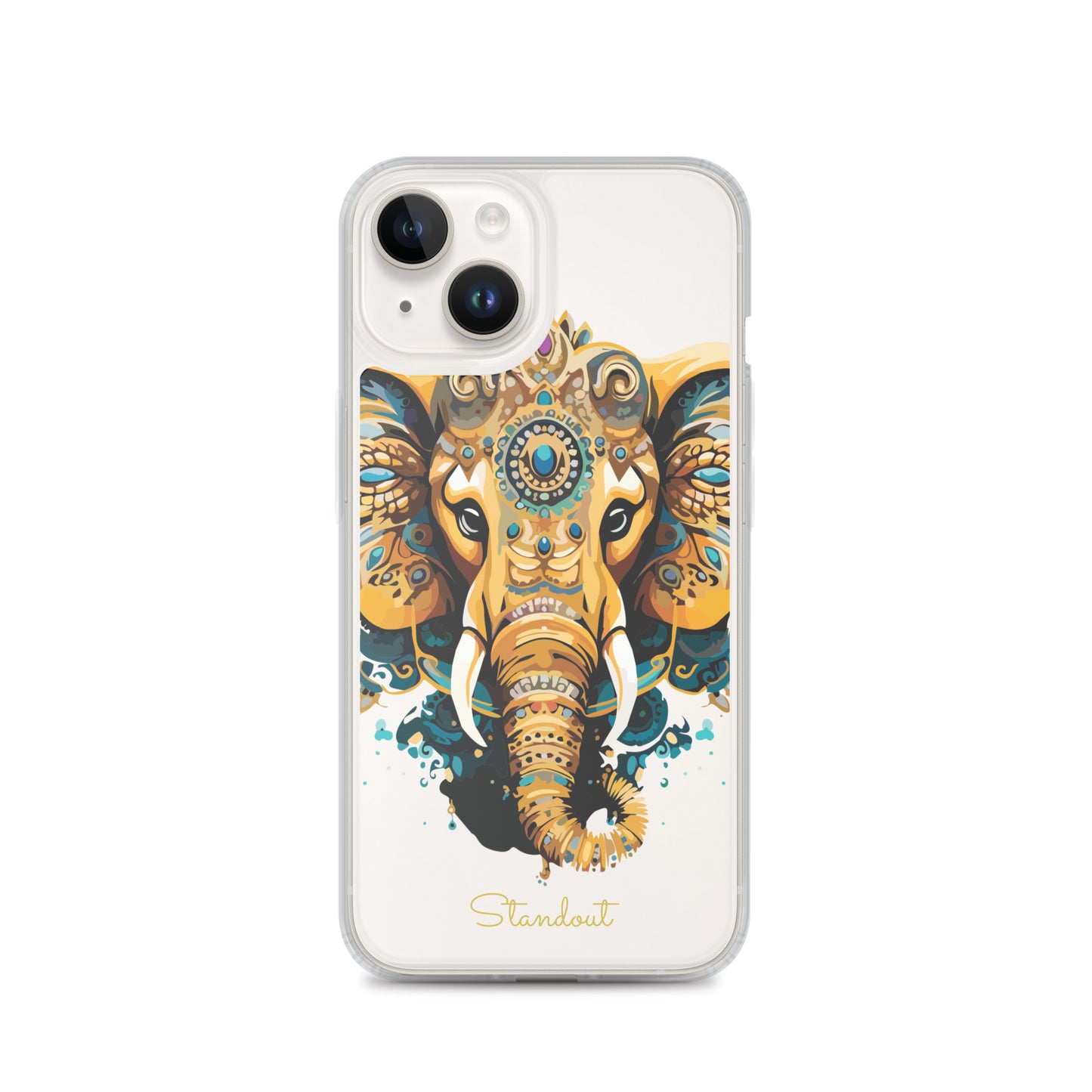 Beautiful Elephant Clear Case for iPhone® CCI077