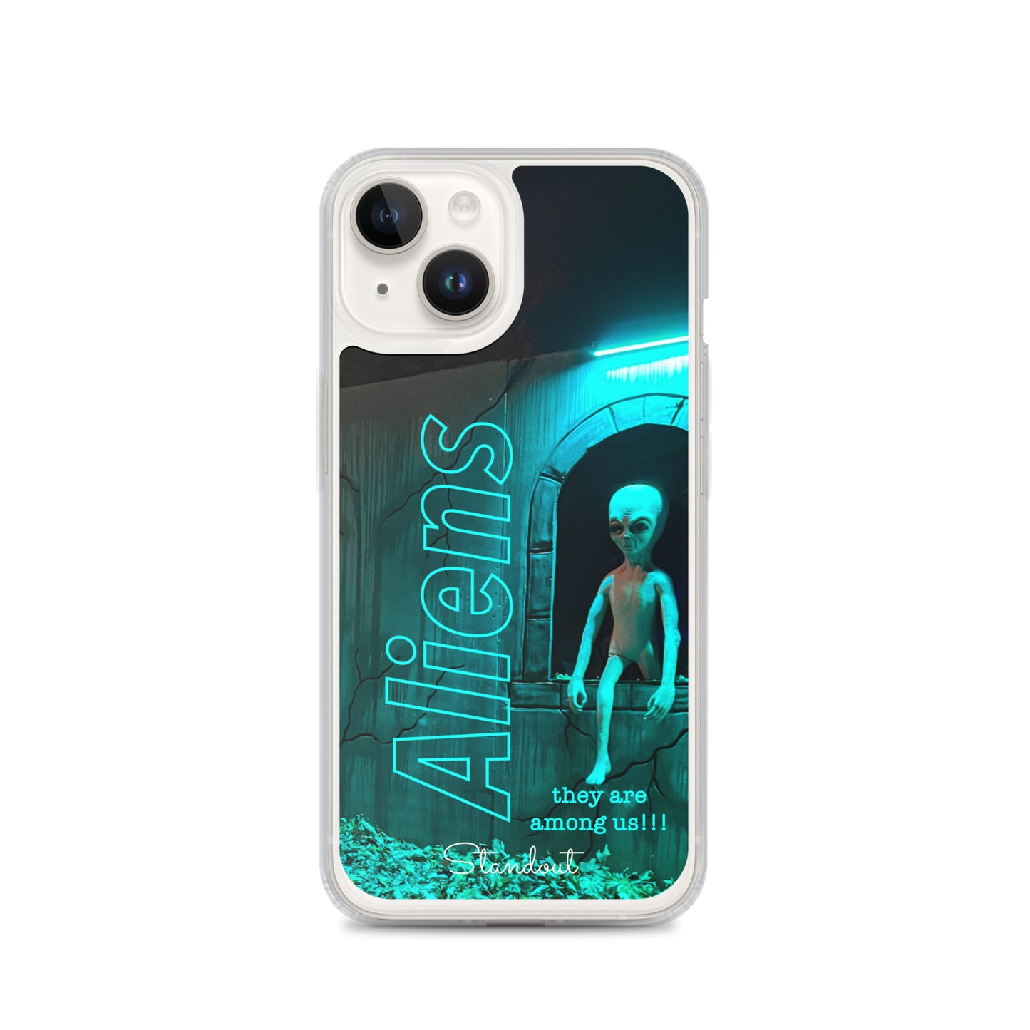 Aliens Clear Case for iPhone® CCI092