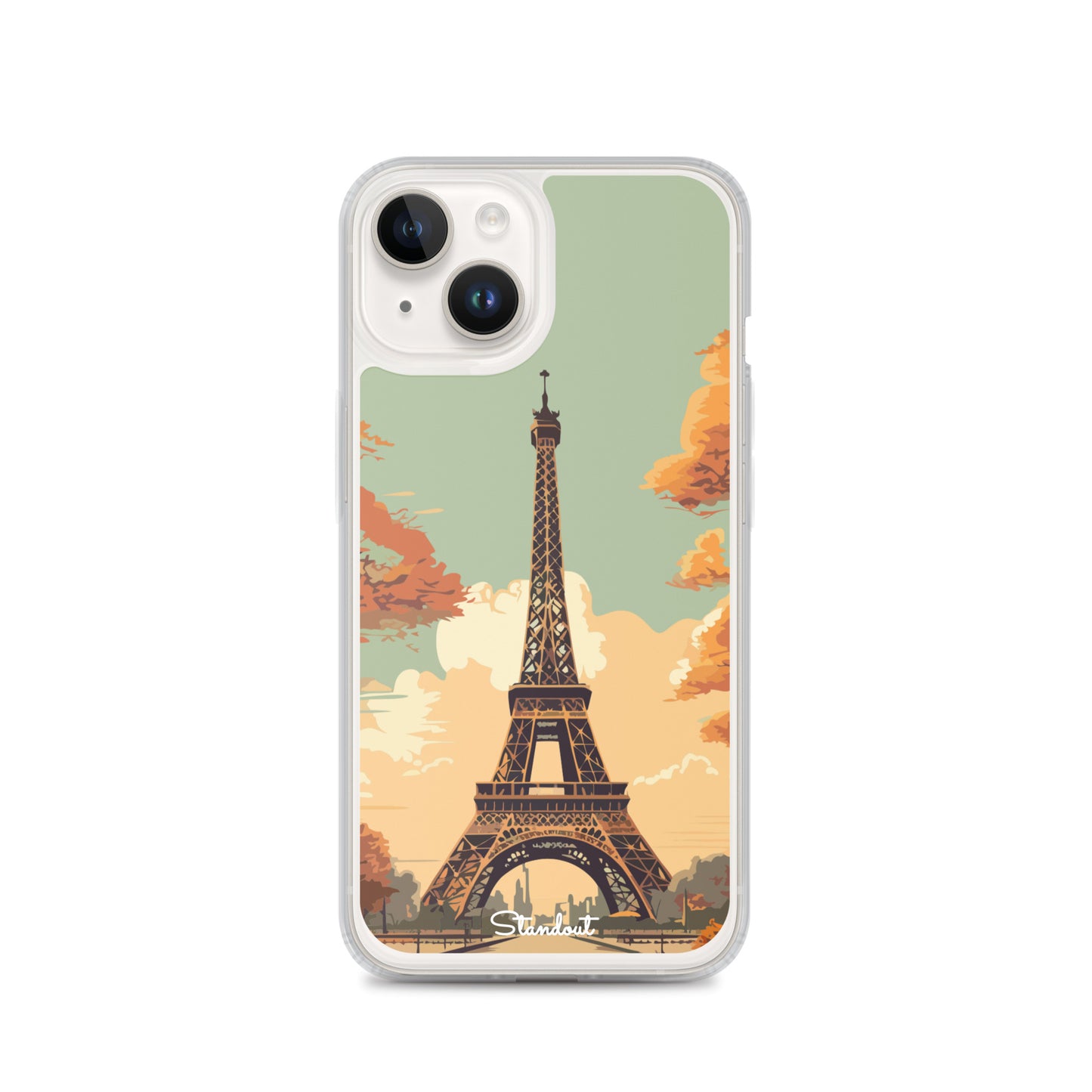 Eiffel Tower Clear Case for iPhone®