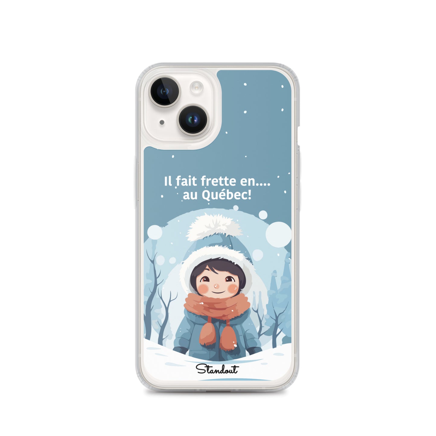 Hiver Québec Clear Case for iPhone®