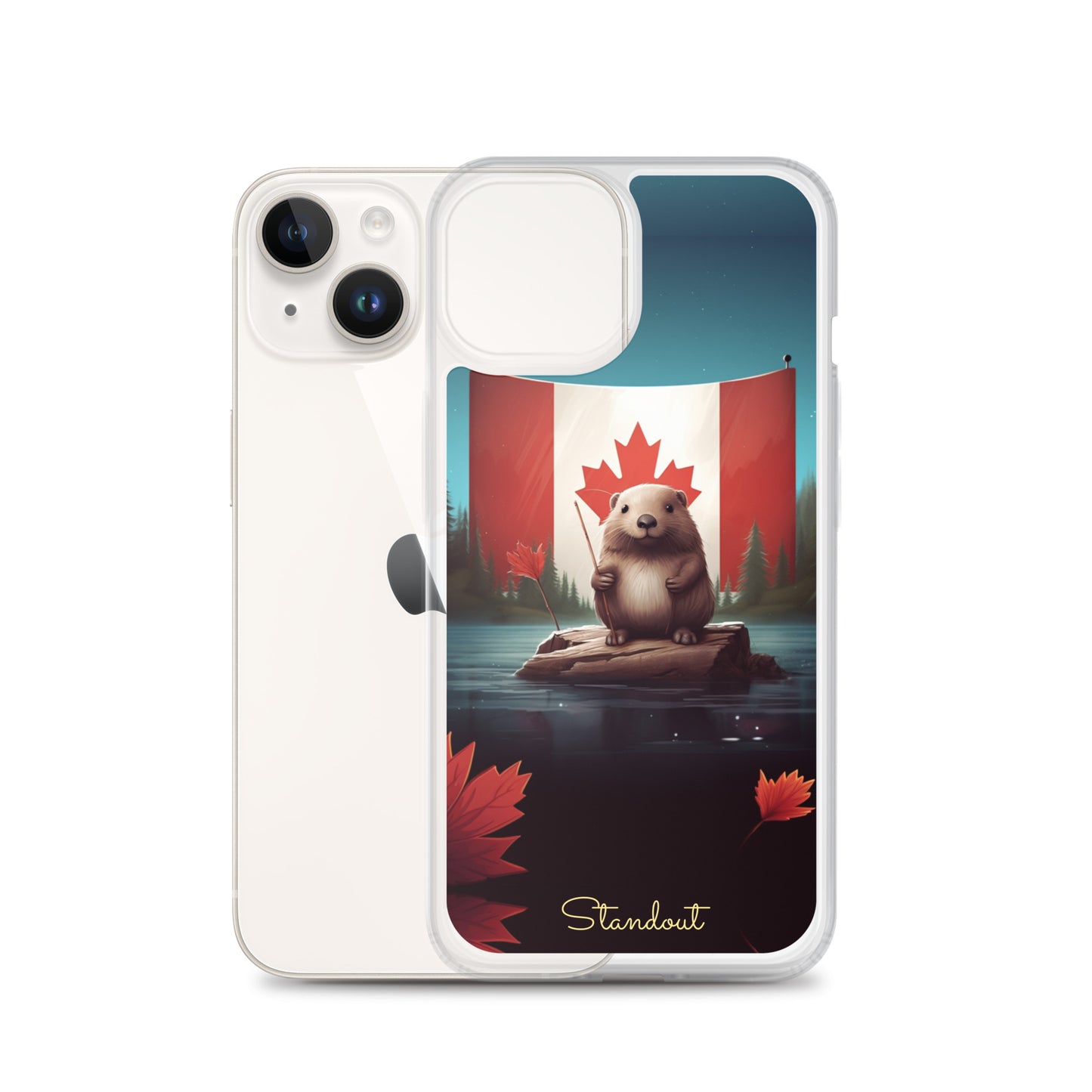 Beaver Canada Clear Case for iPhone® CCI007