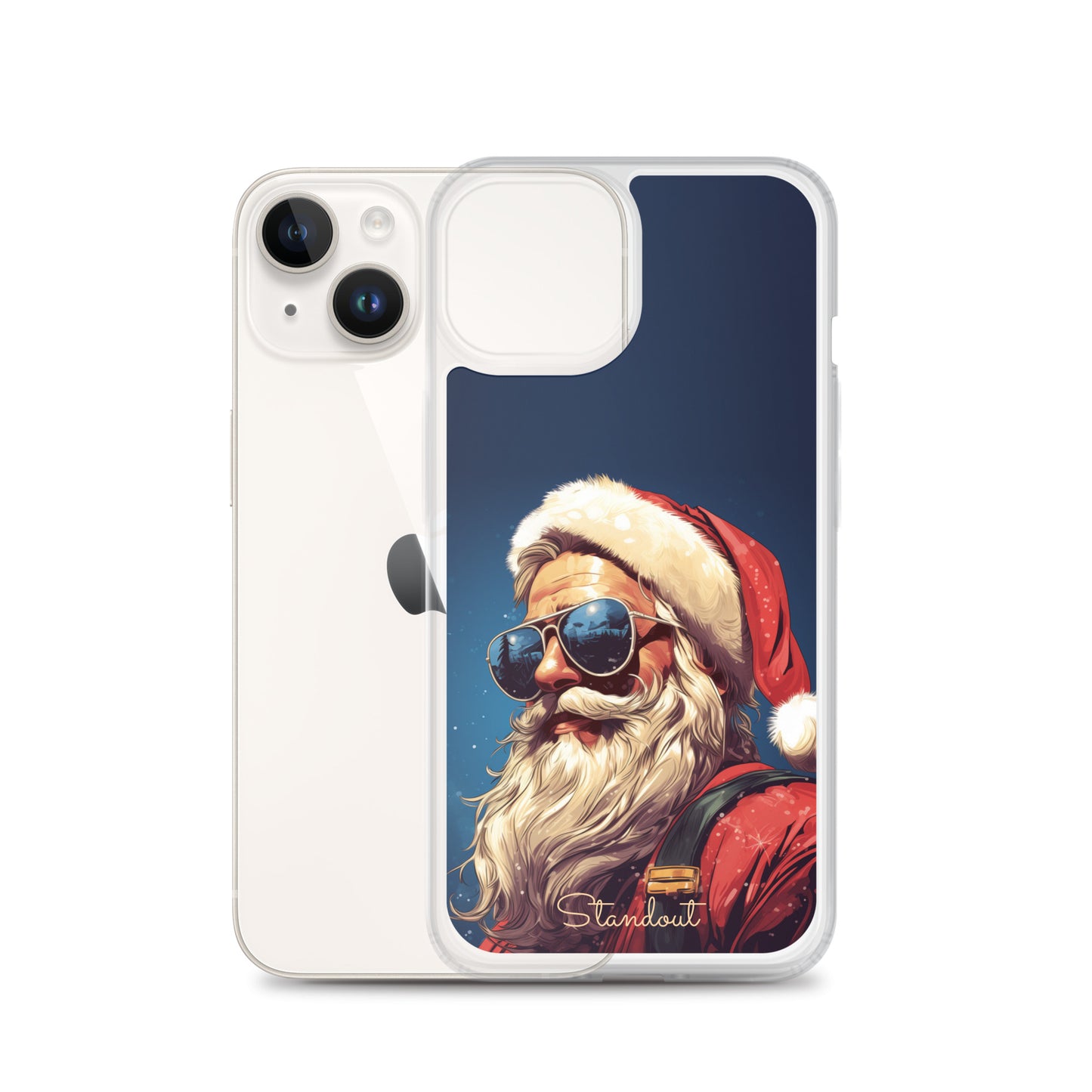 Santa Class Clear Case for iPhone® CCI019