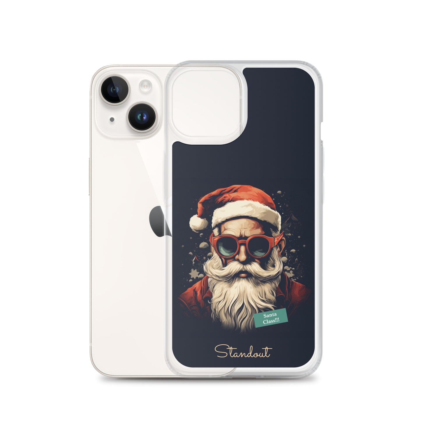 Santa Class Clear Case for iPhone® CCI025