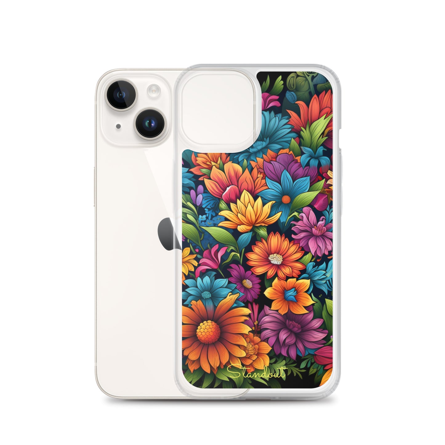 Flowers Multiple Clear Case for iPhone® CCI037