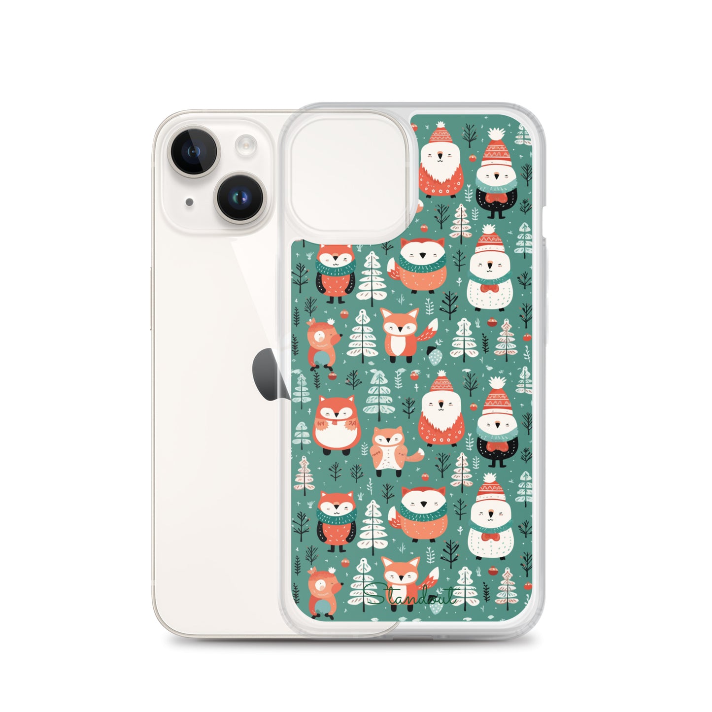 Christmas Spirit Clear Case for iPhone® CCI046