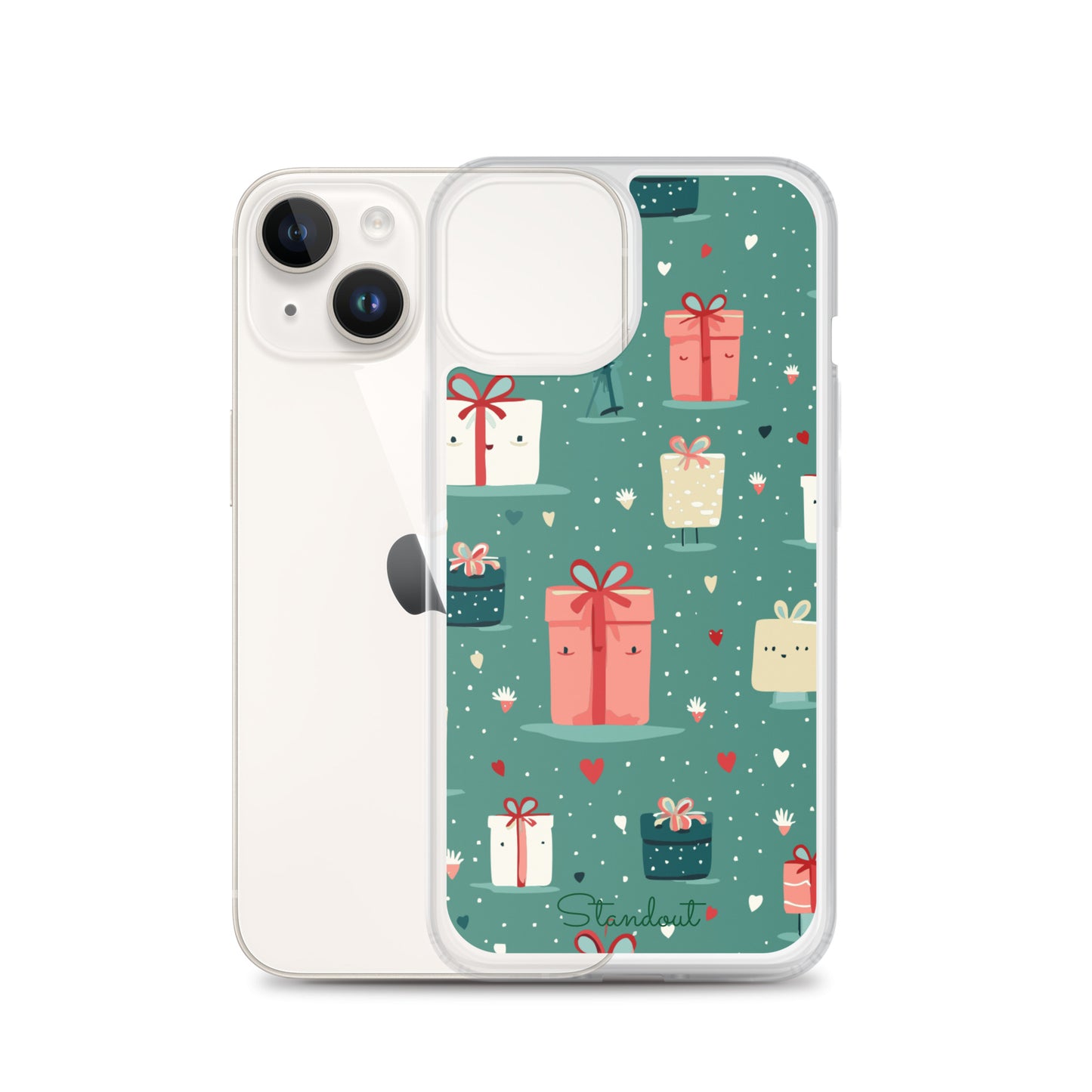 Christmas Spirit Clear Case for iPhone® CCI052