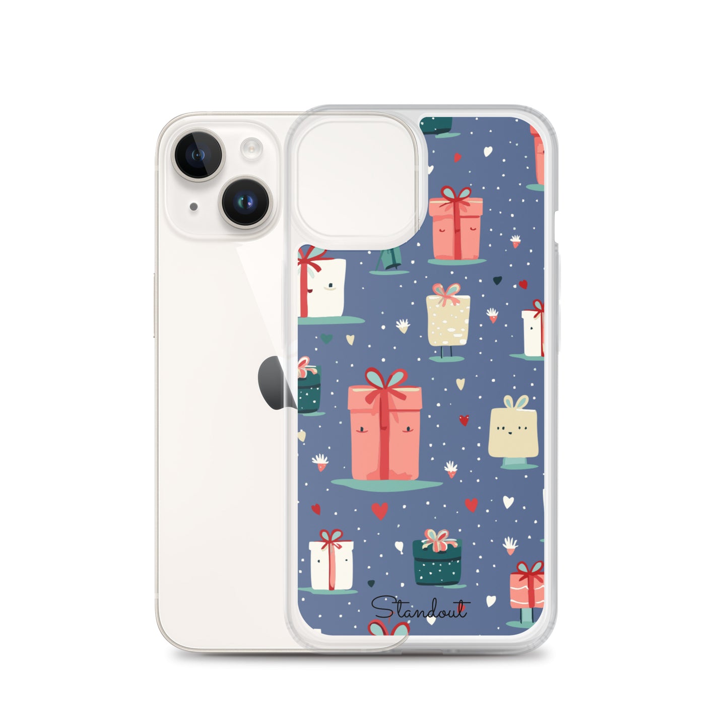 Christmas Spirit Clear Case for iPhone® CCI058