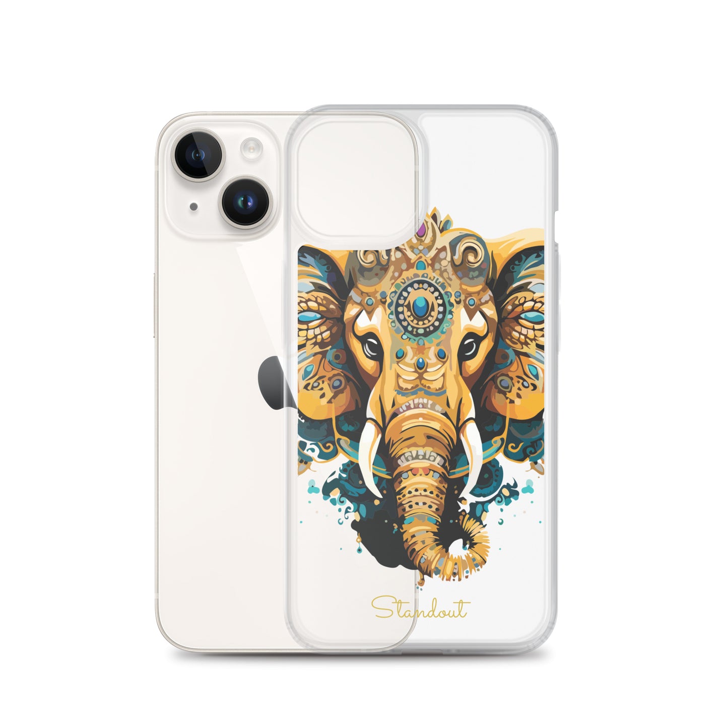 Beautiful Elephant Clear Case for iPhone® CCI077