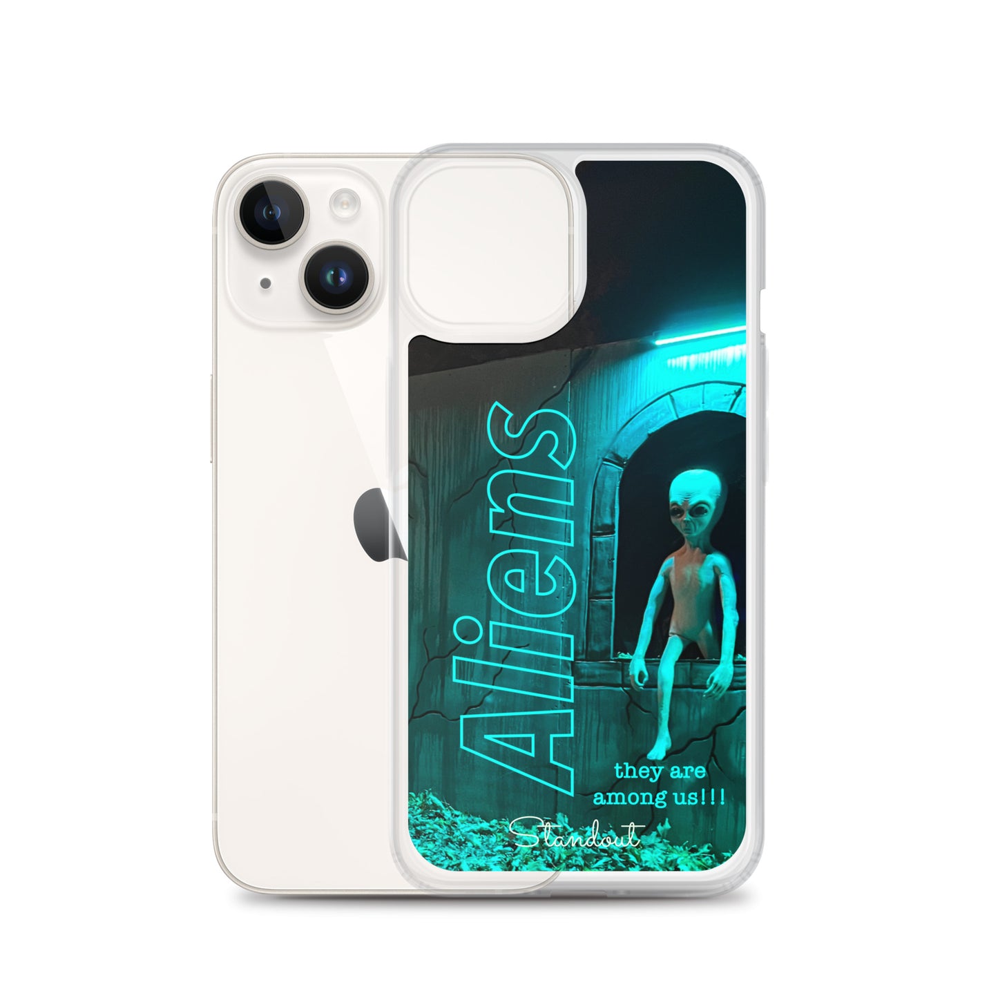 Aliens Clear Case for iPhone® CCI092