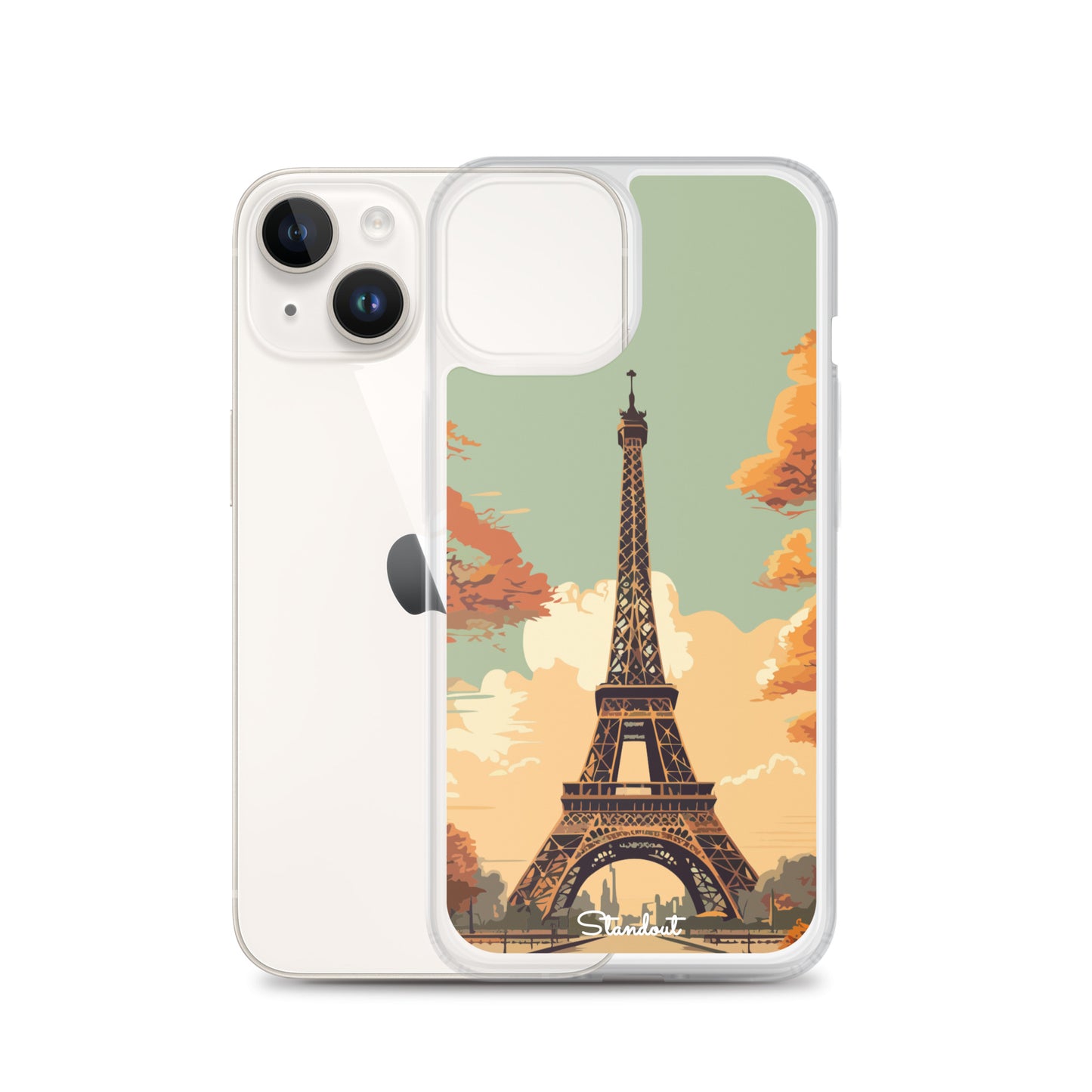 Eiffel Tower Clear Case for iPhone®