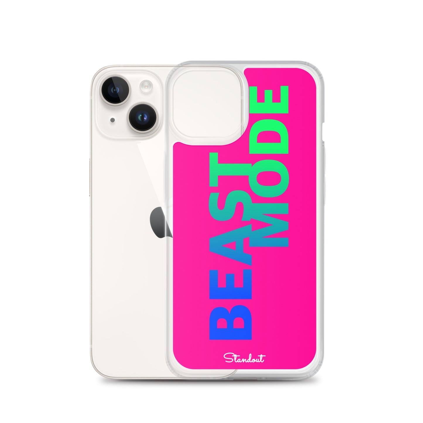 Beast Mode Clear Case for iPhone®